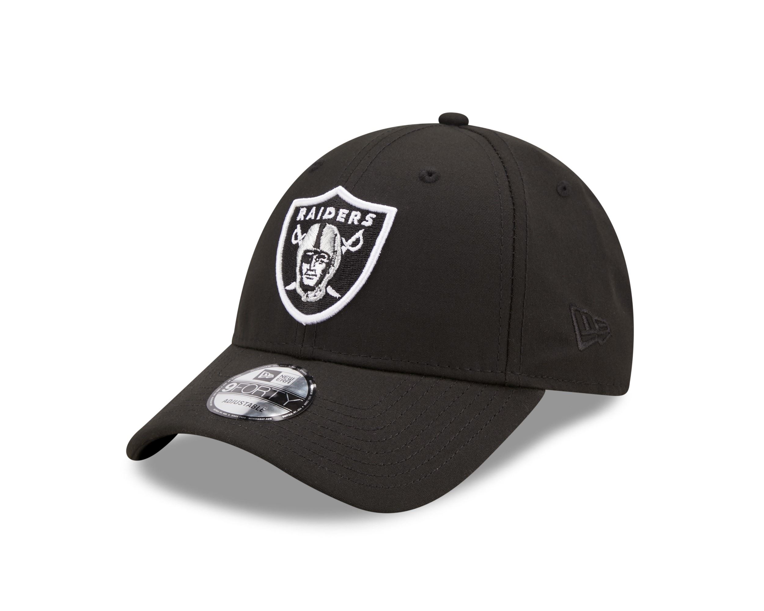 Las Vegas Raiders NFL Black Base 9Forty Snapback Cap New Era