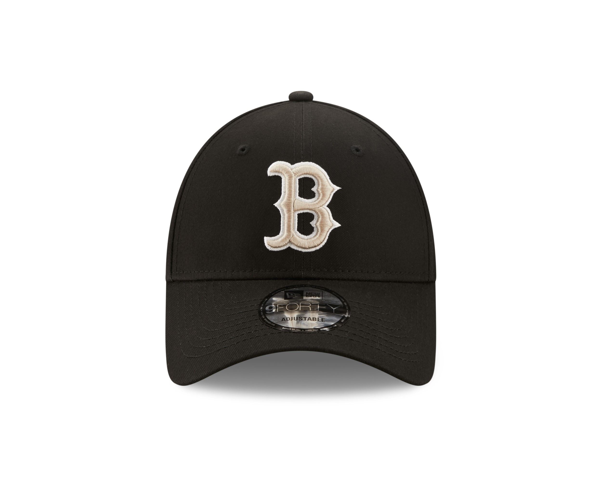 Boston Red Sox MLB League Essential Schwarz Verstellbare 9Forty Cap New Era