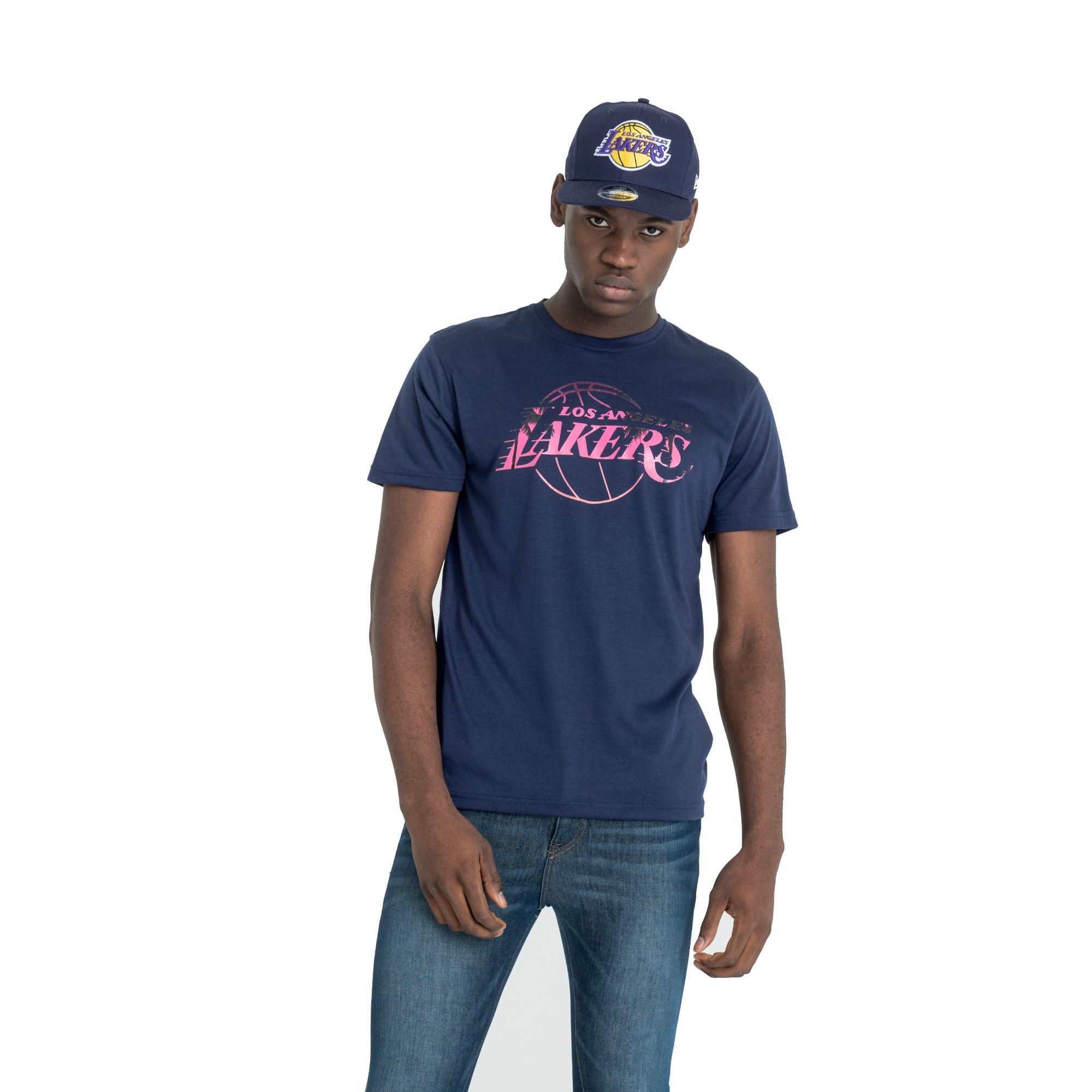 Los Angeles Lakers NBA Summer City Infill T-Shirt New Era