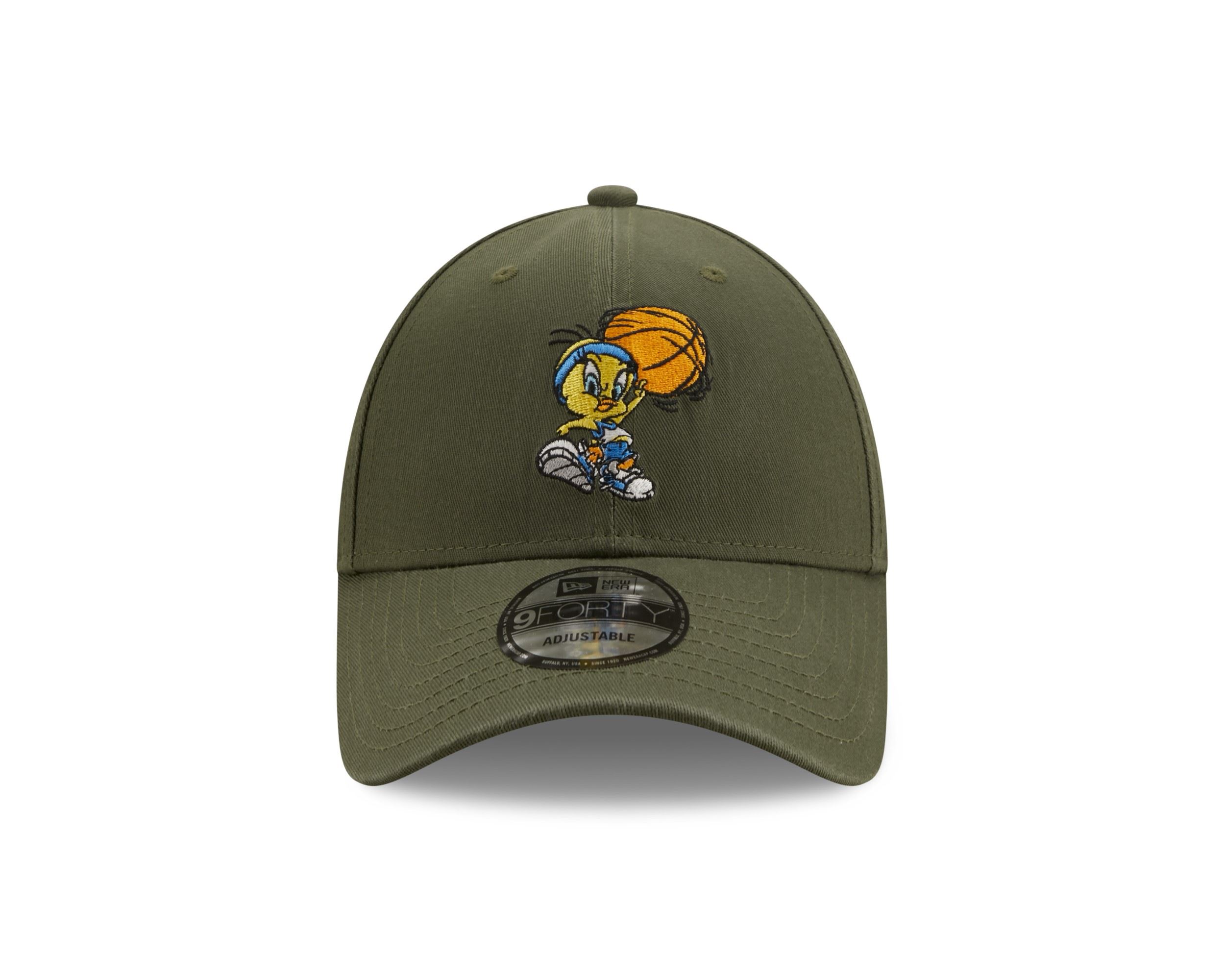 Tweety Character Sports Looney Tunes Olive 9Forty Adjustable Cap New Era