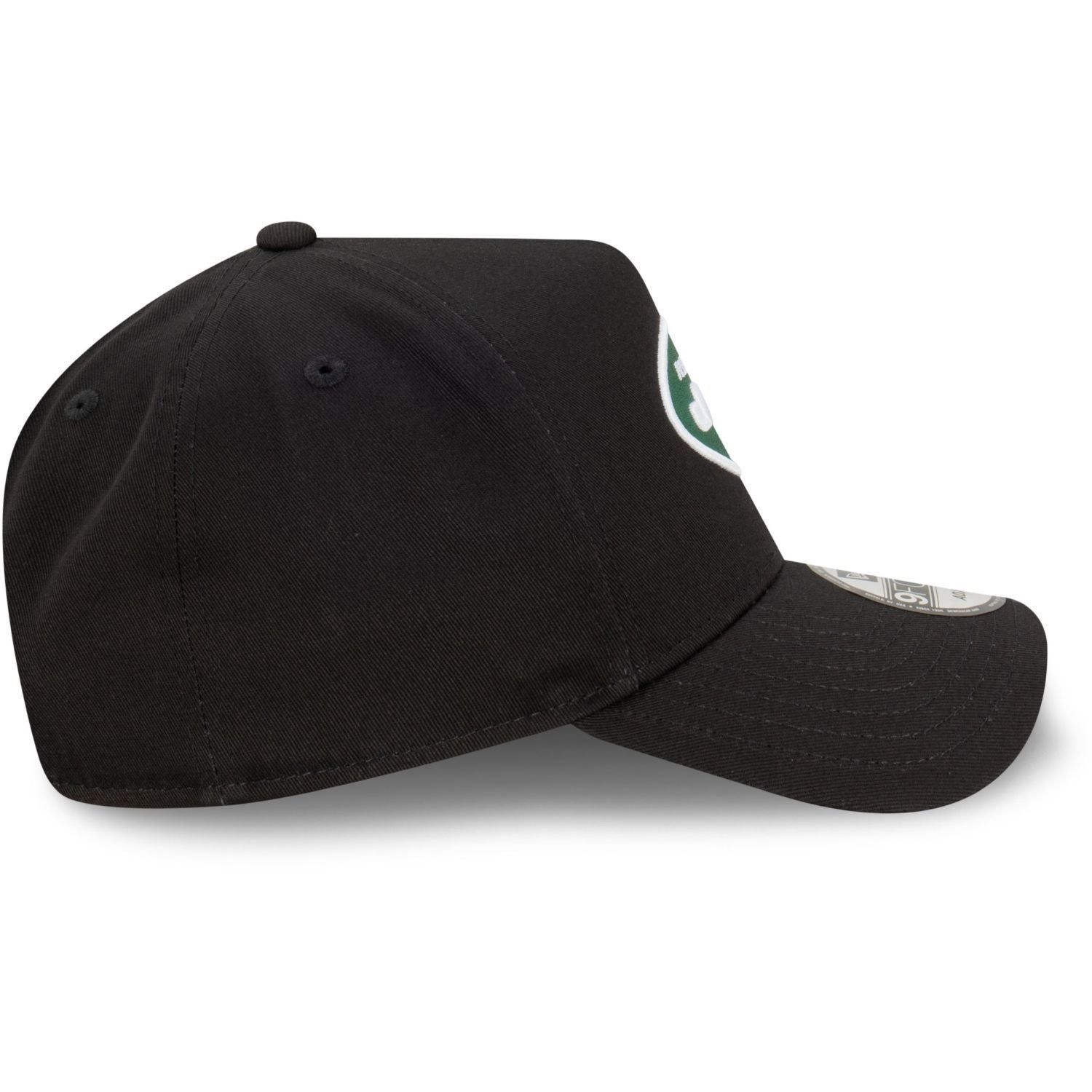 New York Jets NFL Evergreen Black 9Forty Adjustable A-Frame Cap New Era