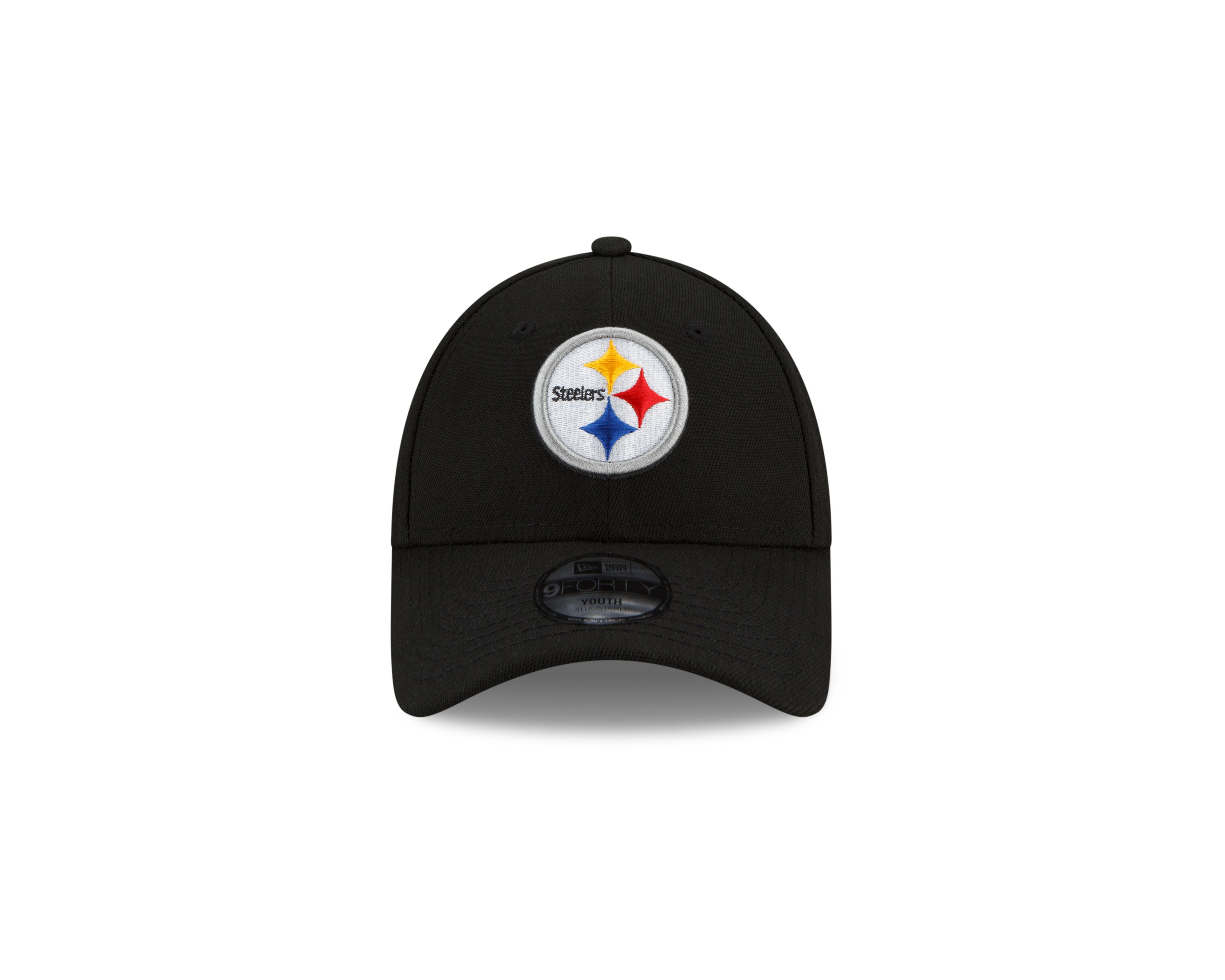 Pittsburgh Steelers NFL The League Black 9Forty Adjustable Cap for Kids New Era