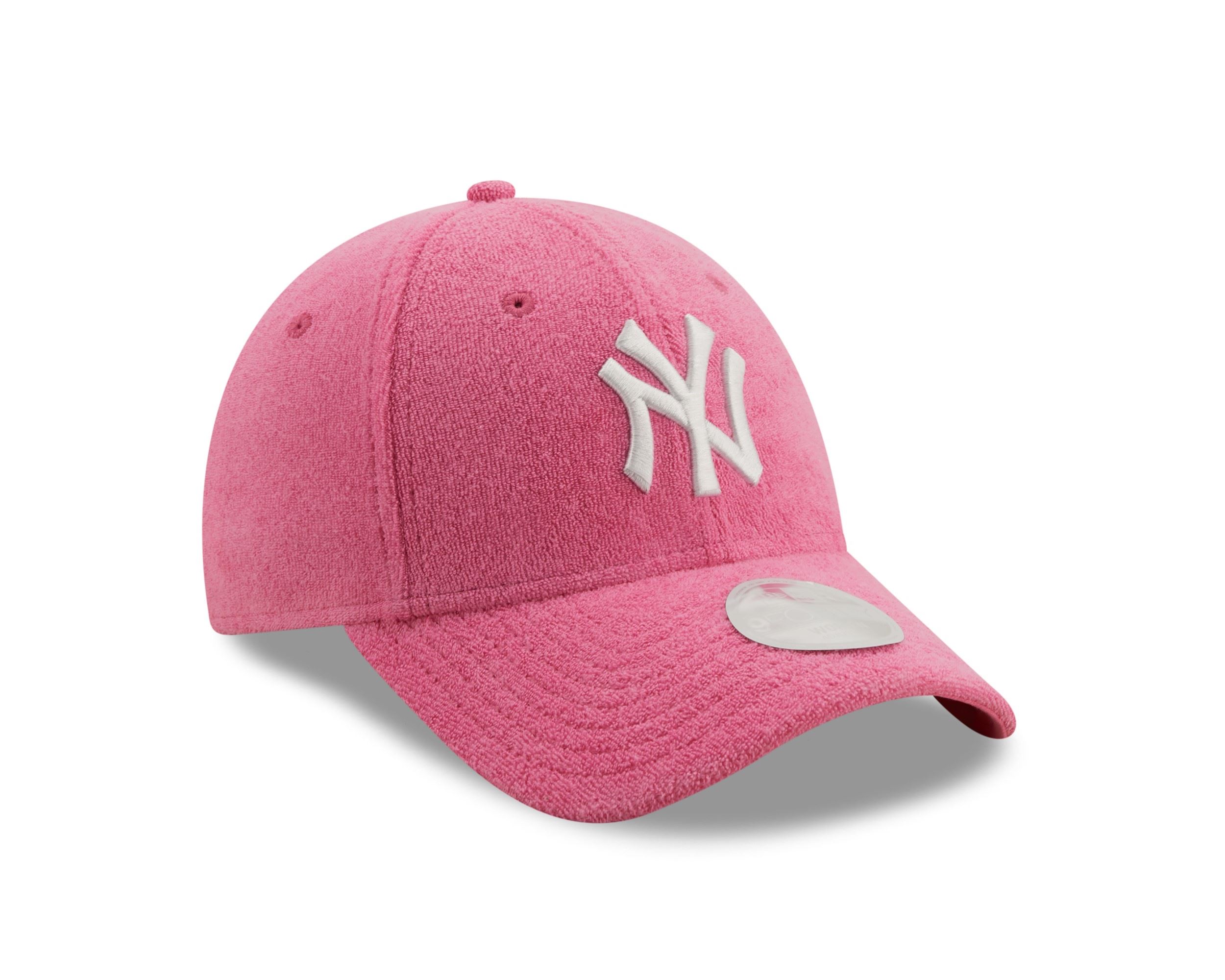 New York Yankees MLB Towelling Bright Pink 9Forty Women Snapback Cap New Era