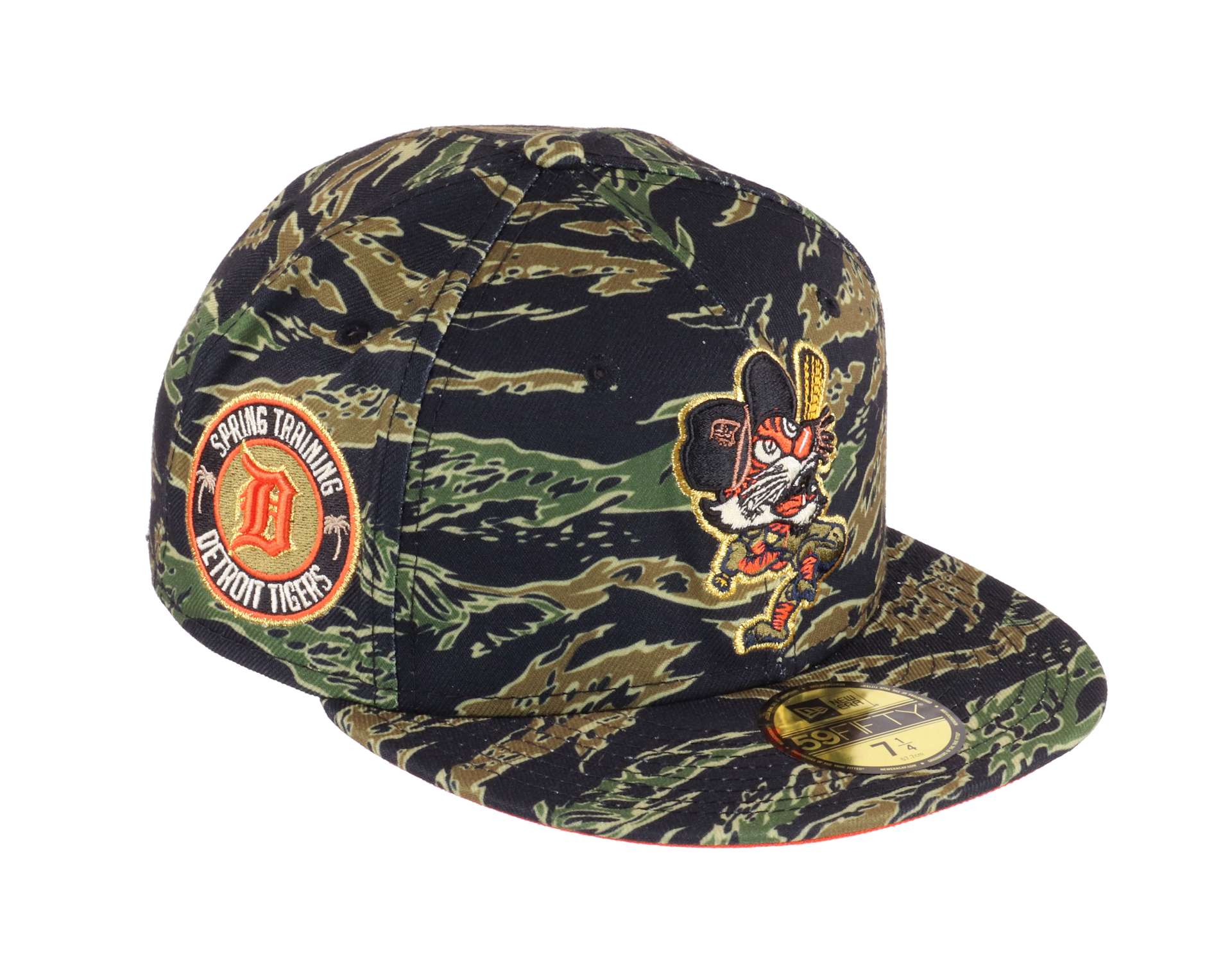 Detroit Tigers Spring Training MLB Tiger Camouflage 59Fifty Basecap New Era