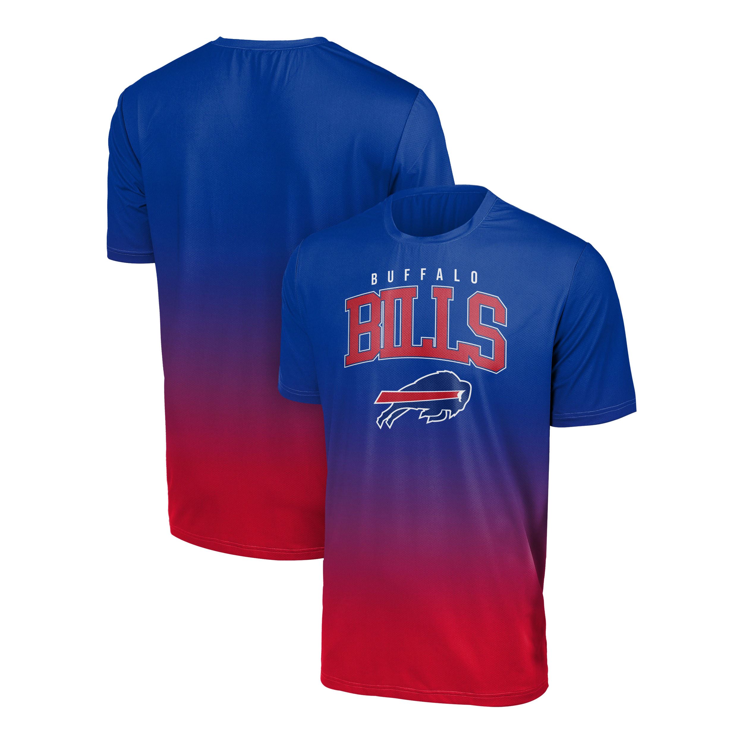 Buffalo Bills NFL Gradient Mesh Jersey Short Sleeve Herren T-Shirt Foco