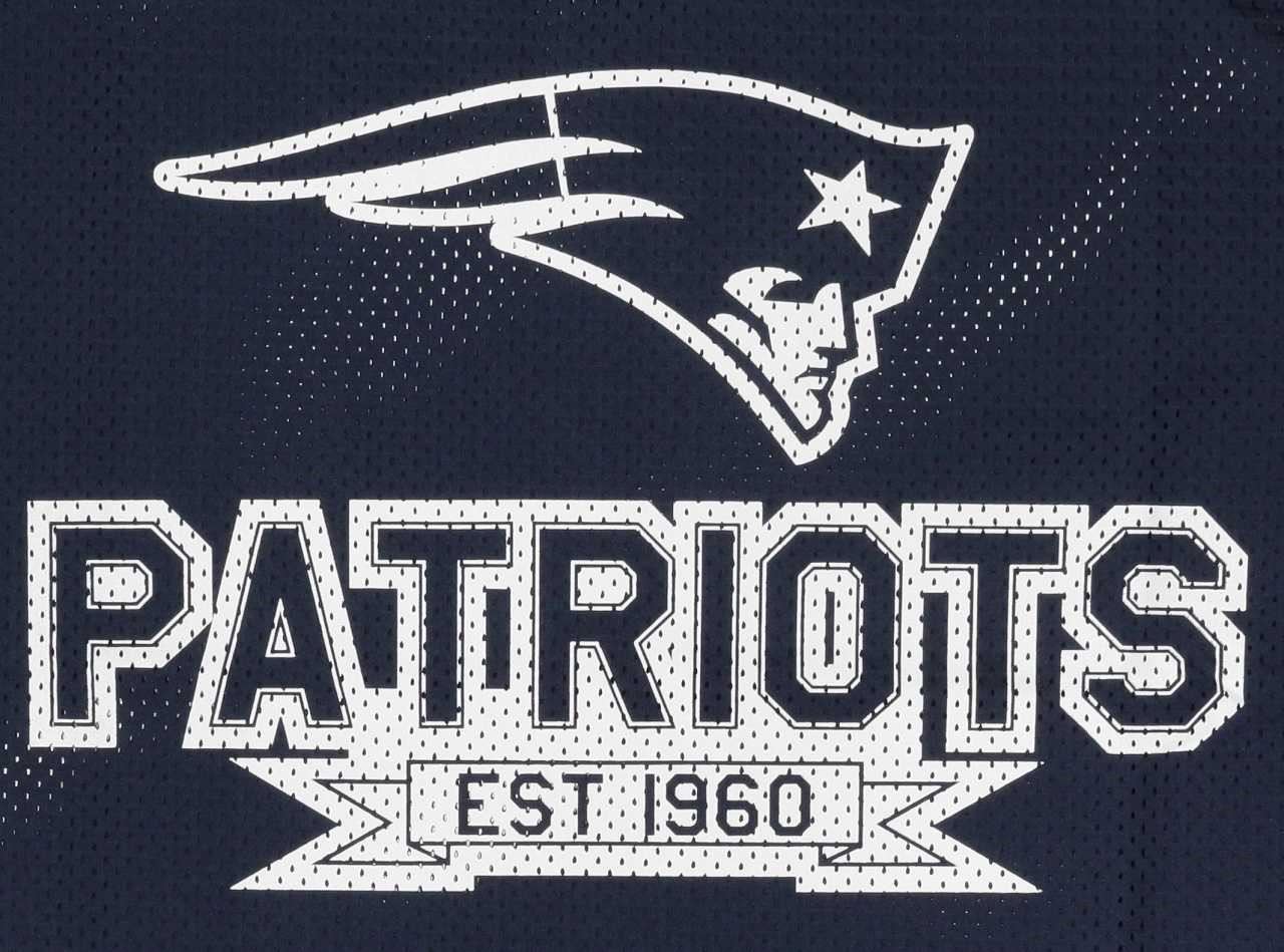 New England Patriots NFL Contrast Sleeve T-Shirt New Era