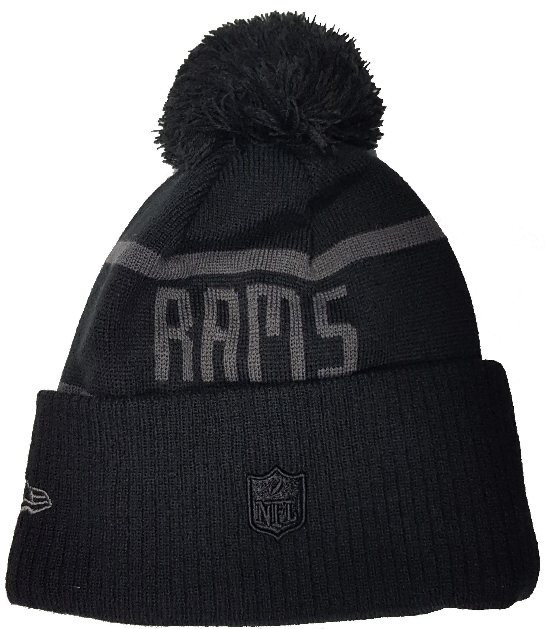 Los Angeles Rams NFL Black Collection Beanie New Era