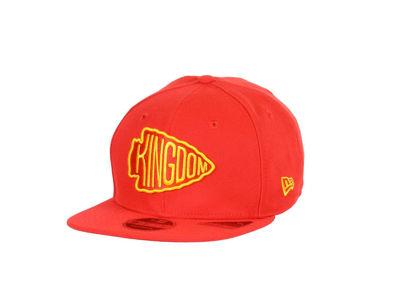 Kansas City Chiefs NFL Frontdoor Red 9Fifty Original Fit Snapback Cap New Era