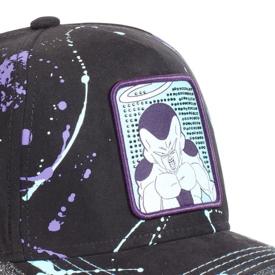 Frieza Dragon Ball Z Black Purple  Strapback Cap Capslab