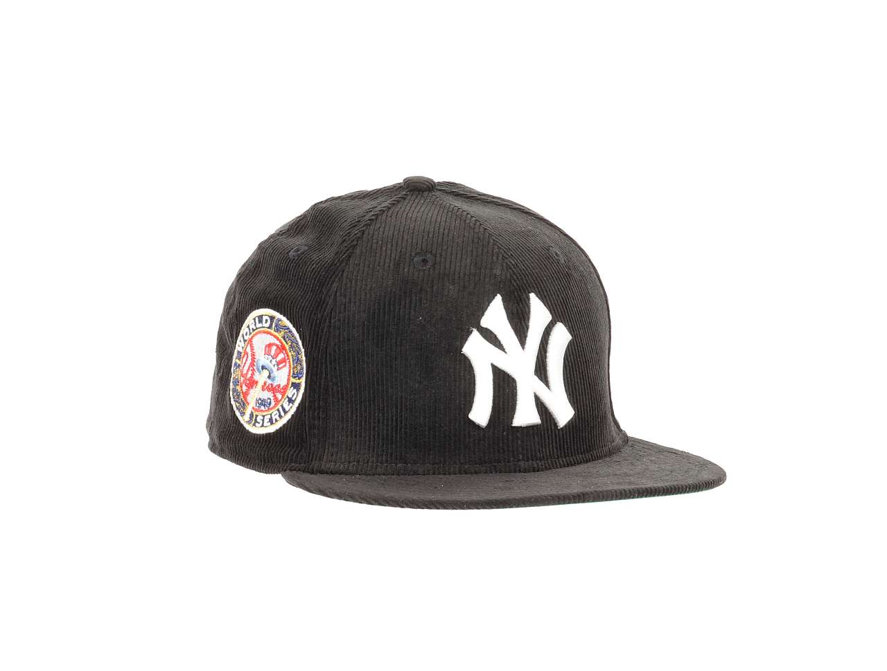 New York Yankees MLB World Series 1949 Sidepatch Cooperstown Cord Black 59Fifty Basecap New Era