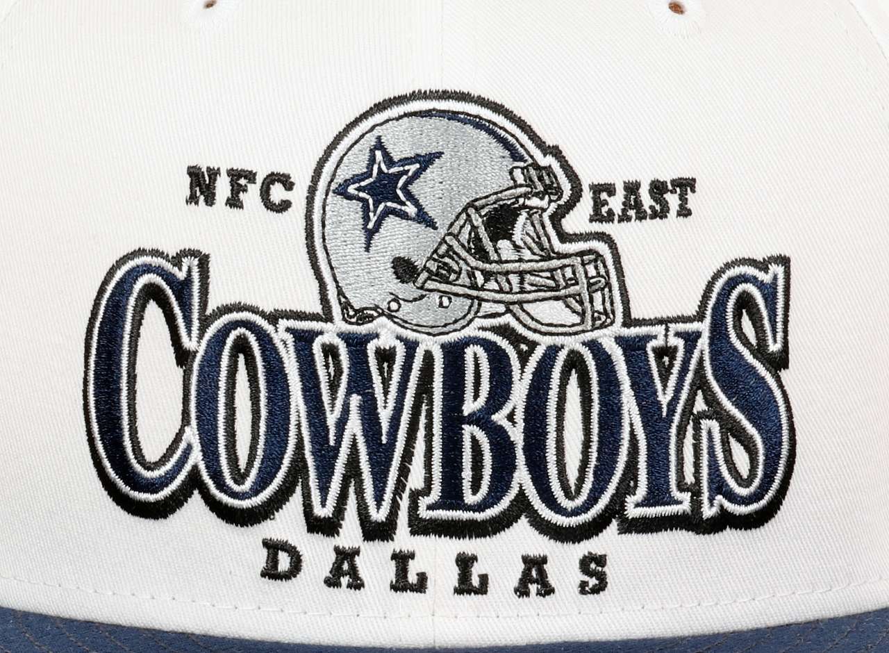 Dallas Cowboys NFL White Original Teamcolour Helmet Blue 9Fifty Snapback Cap New Era