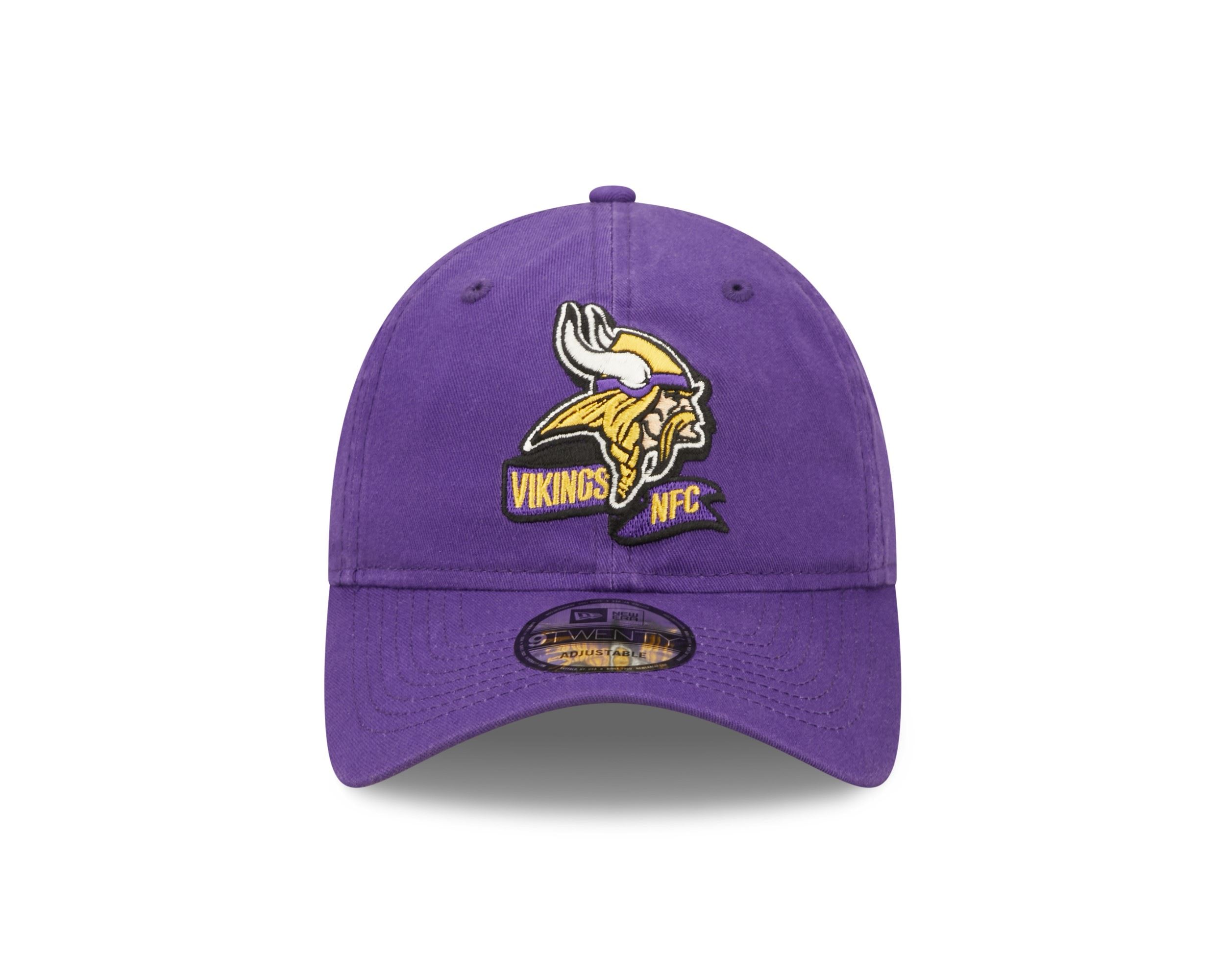 Minnesota Vikings NFL 2022 Sideline Purple 9Twenty Unstructured Strapback Cap New Era