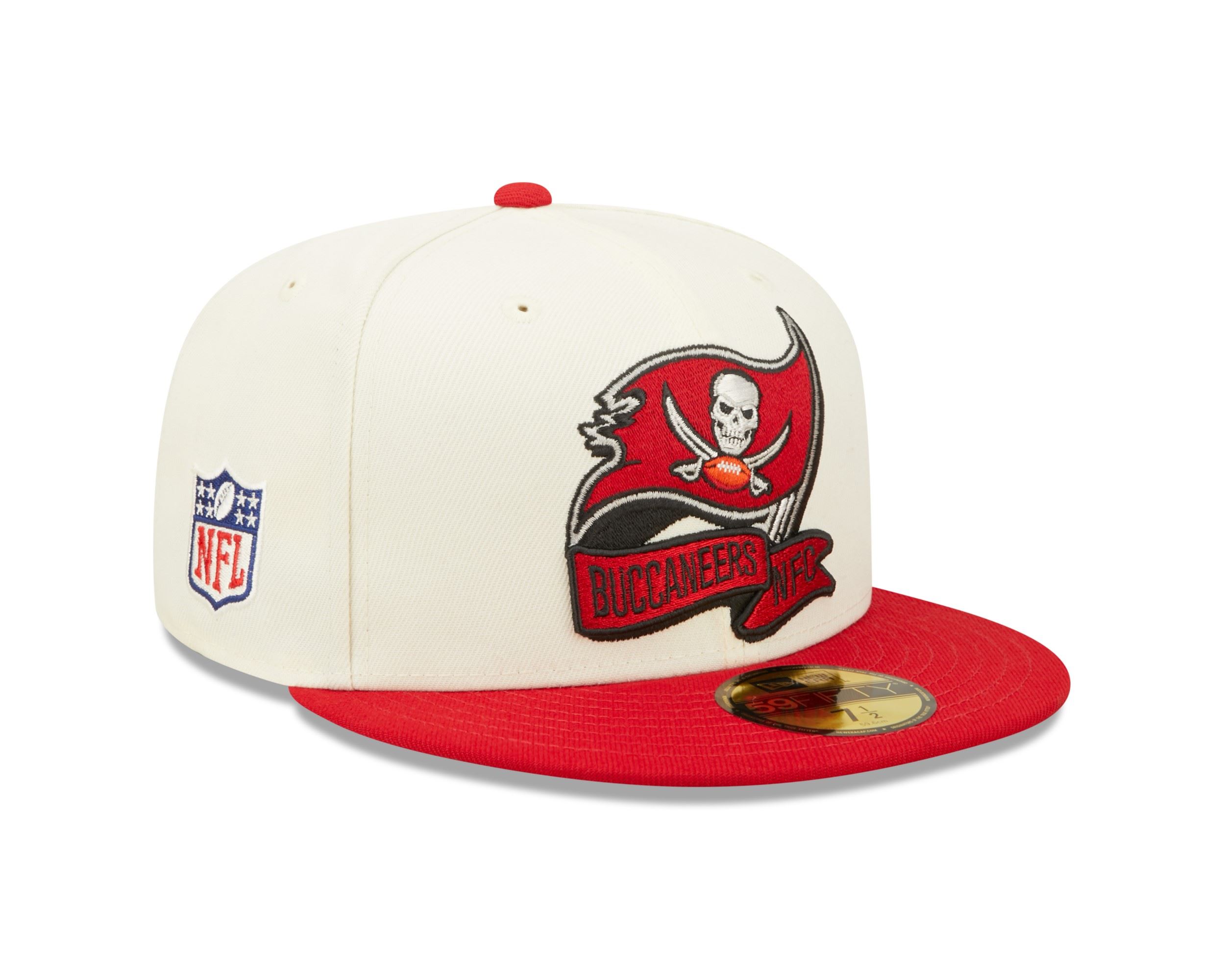 Tampa Bay Buccaneers NFL 2022 Sideline Chrome White 59Fifty Basecap New Era