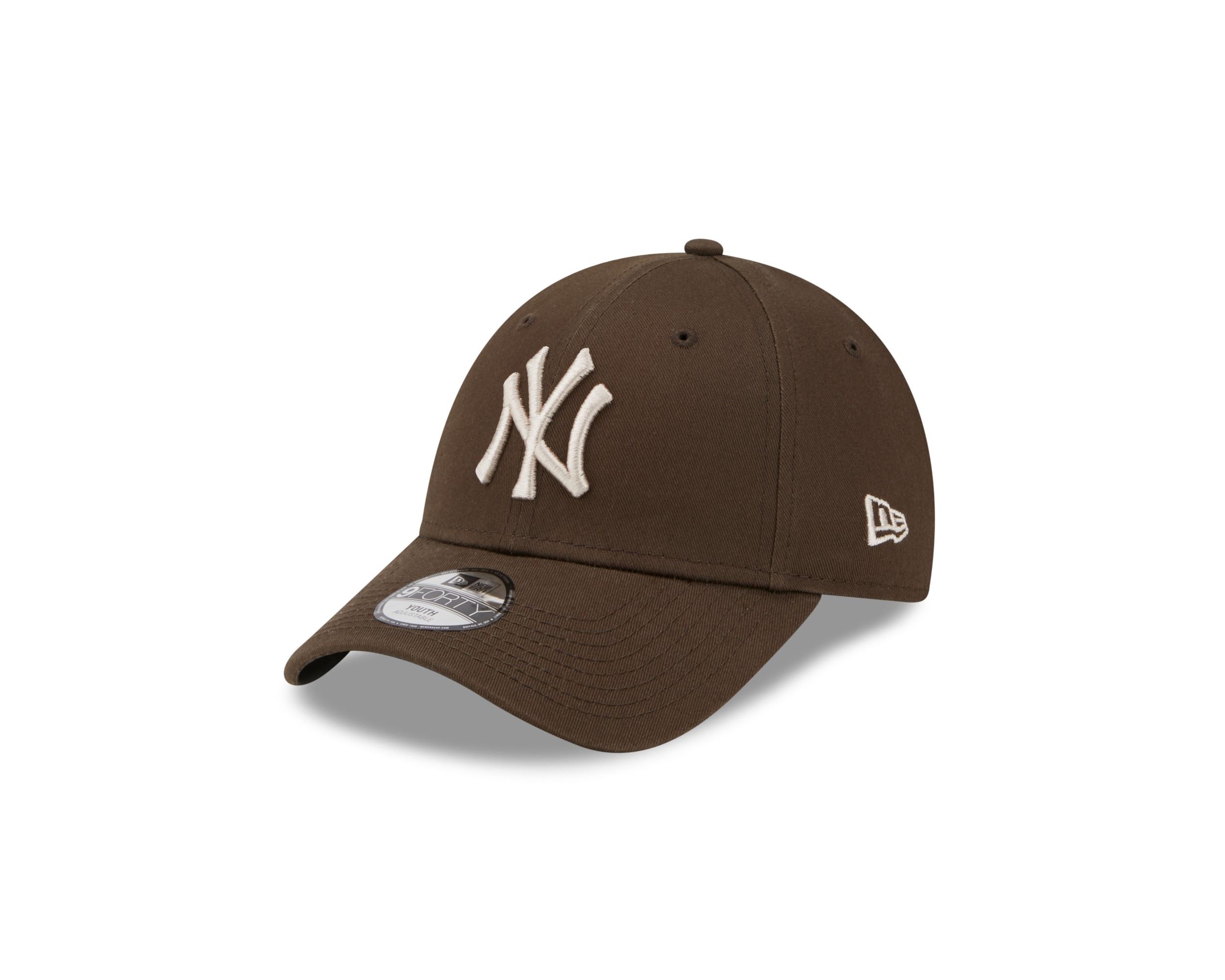 New York Yankees MLB League Essential Walnut 9Forty Adjustable Kids Cap New Era