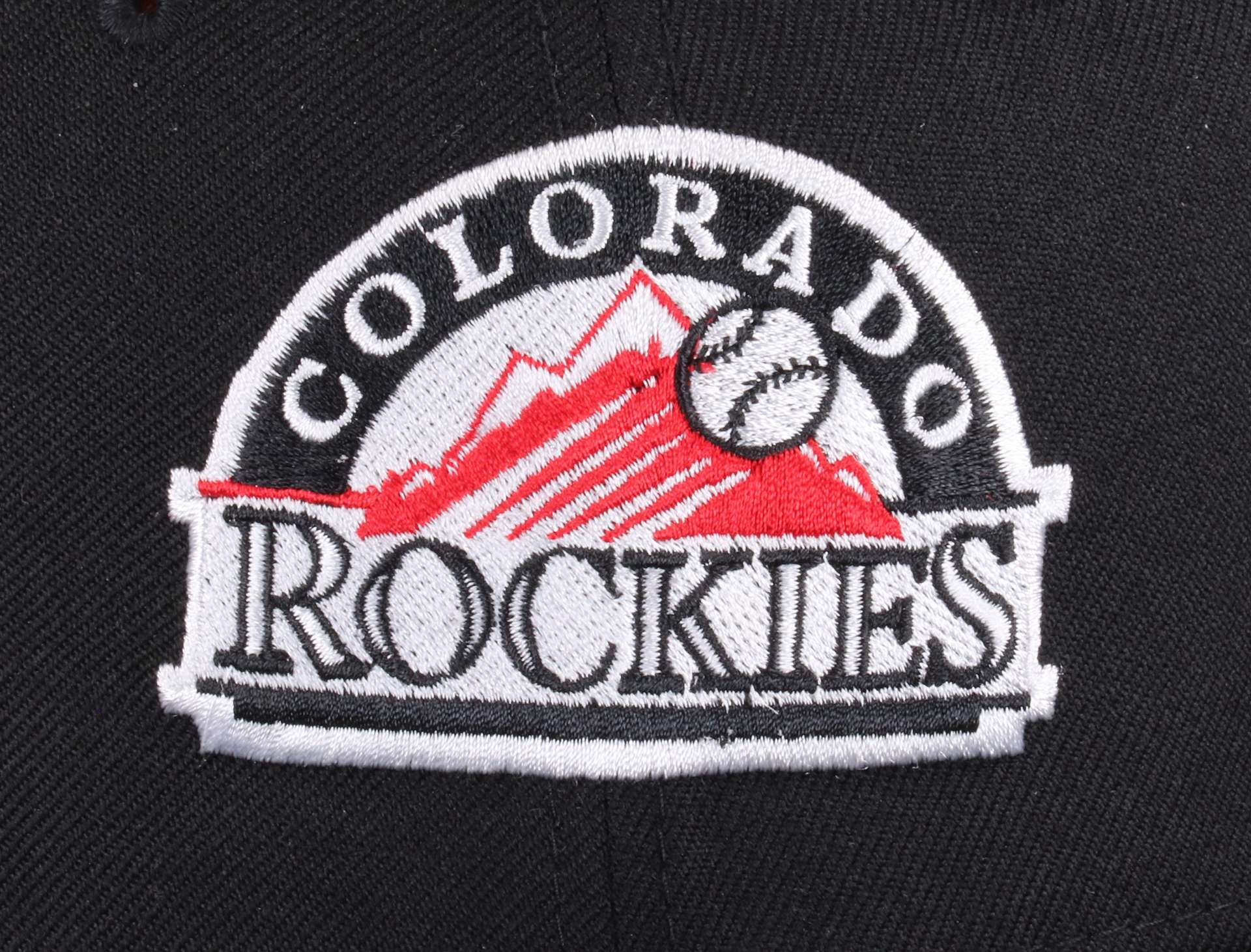 Colorado Rockies Inaugural Season 1993 MLB Black 59Fifty Basecap New Era