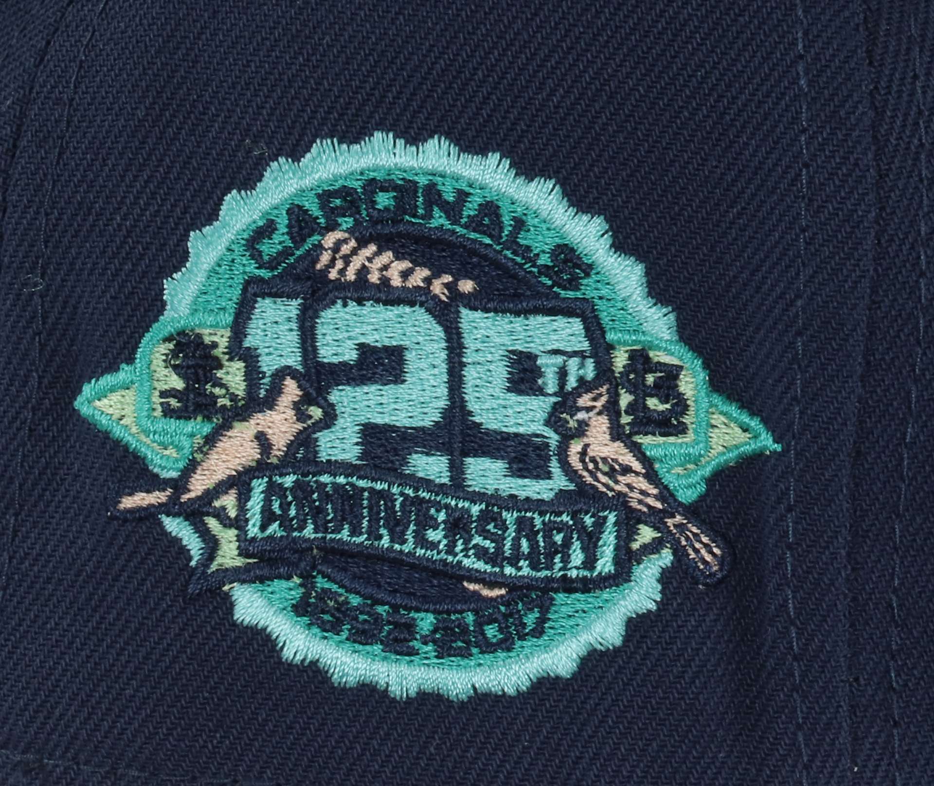 St. Louis Cardinals 125th Anniversary MLB Navy 59Fifty Basecap New Era