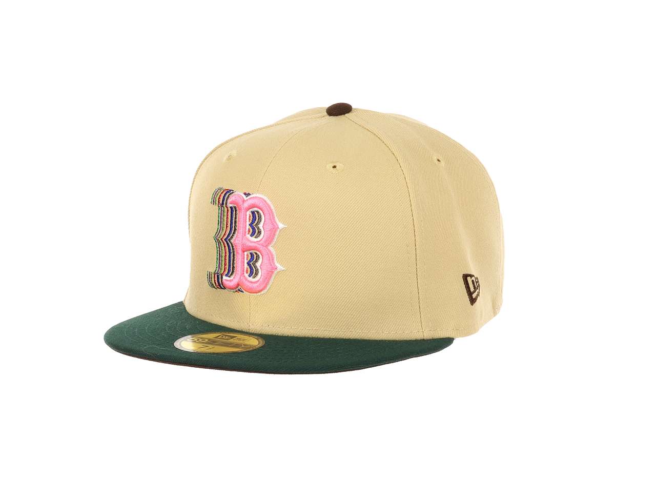 Boston Red Sox MLB Cooperstown All Star Game 1999 Beige Green 59Fifty Basecap New Era
