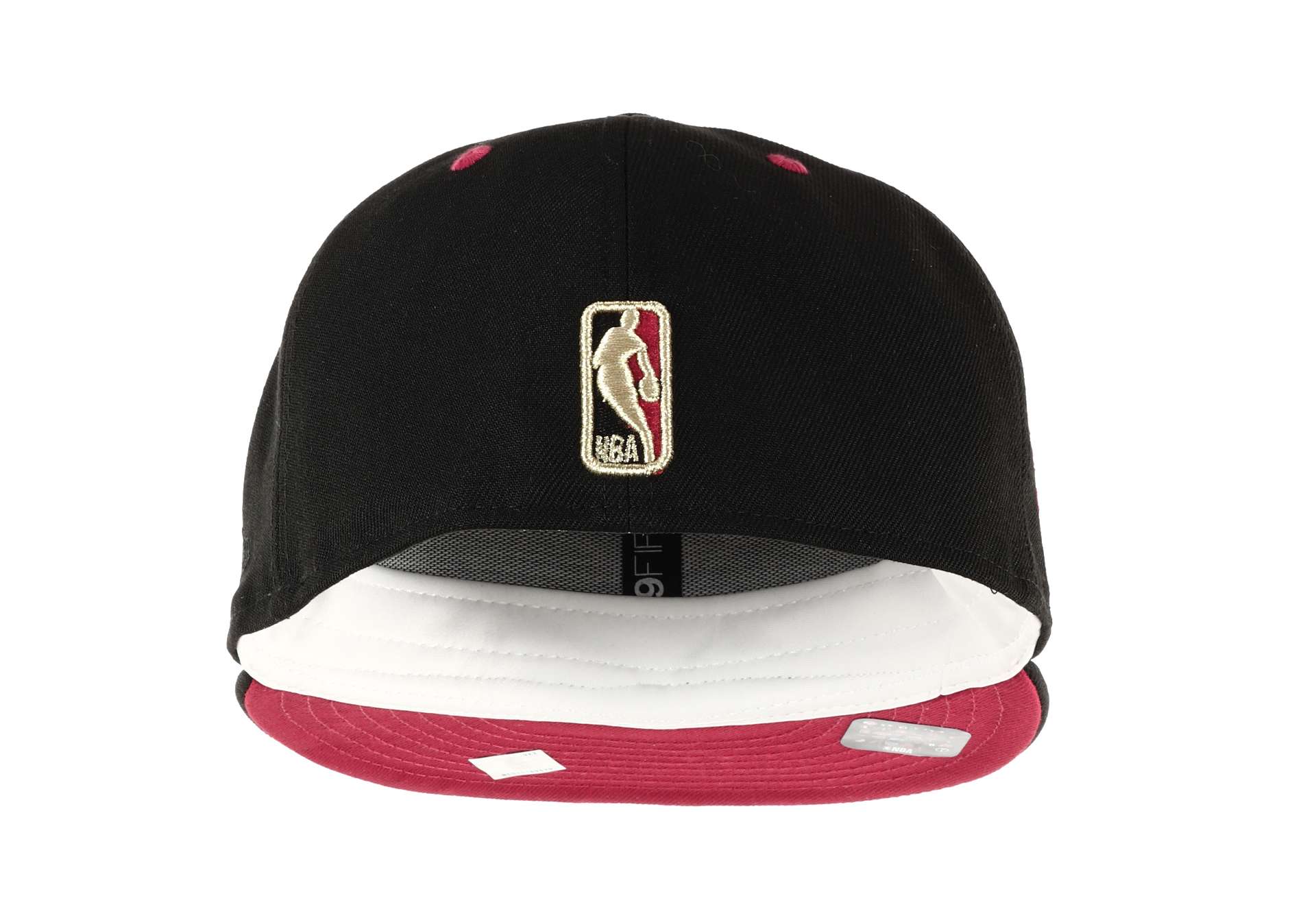 Chicago Bulls NBA Trophy Championships Years Sidepatch Black Scarlet 59Fifty Basecap New Era