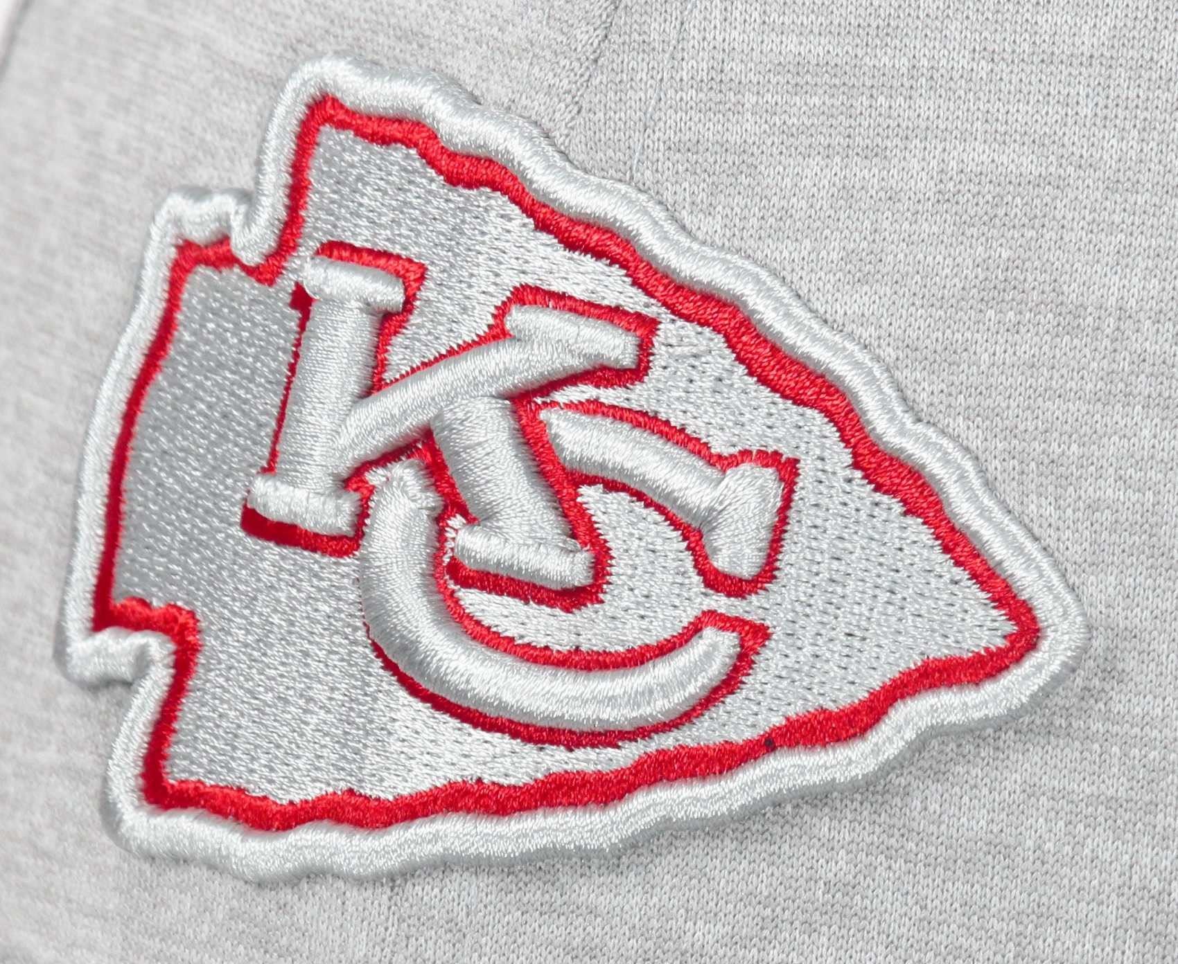 Kansas City Chiefs Grey Collection 39Thirty Stretch Cap New Era 