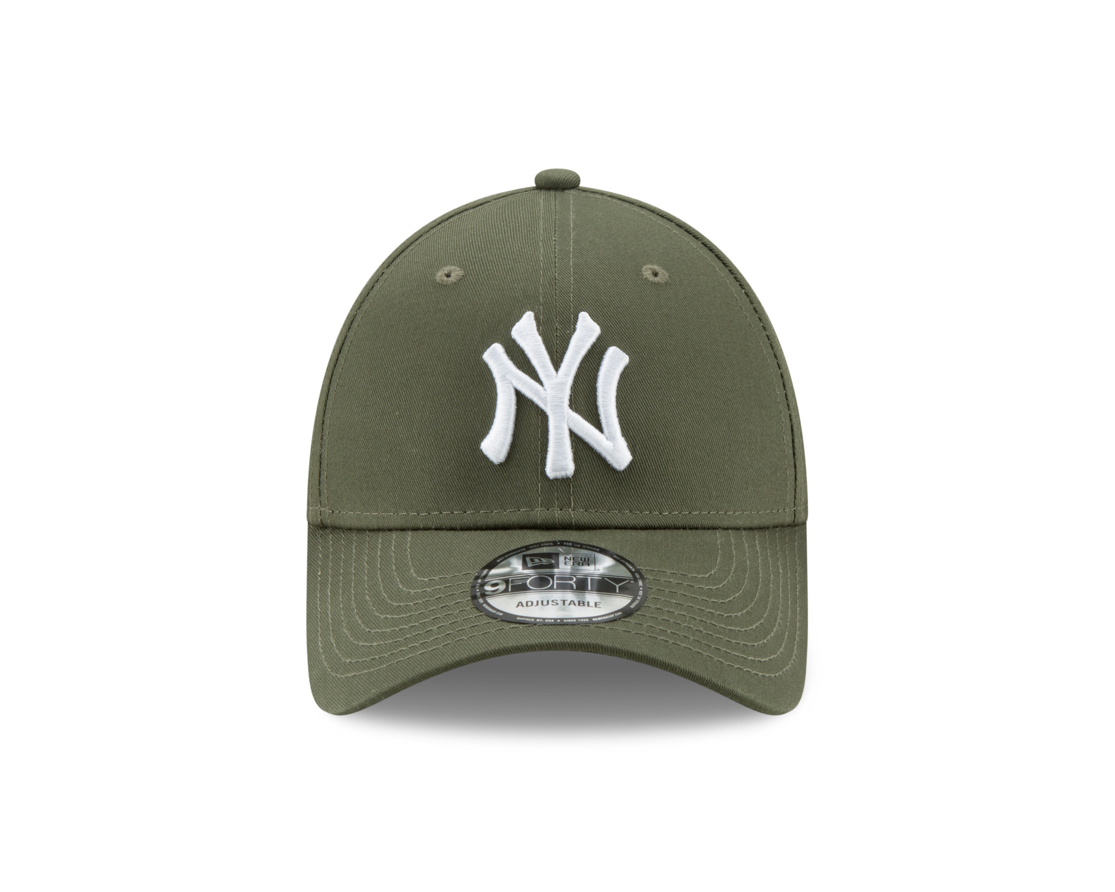 New York Yankees MLB League Essential Olive 9Forty Adjustable Cap New Era