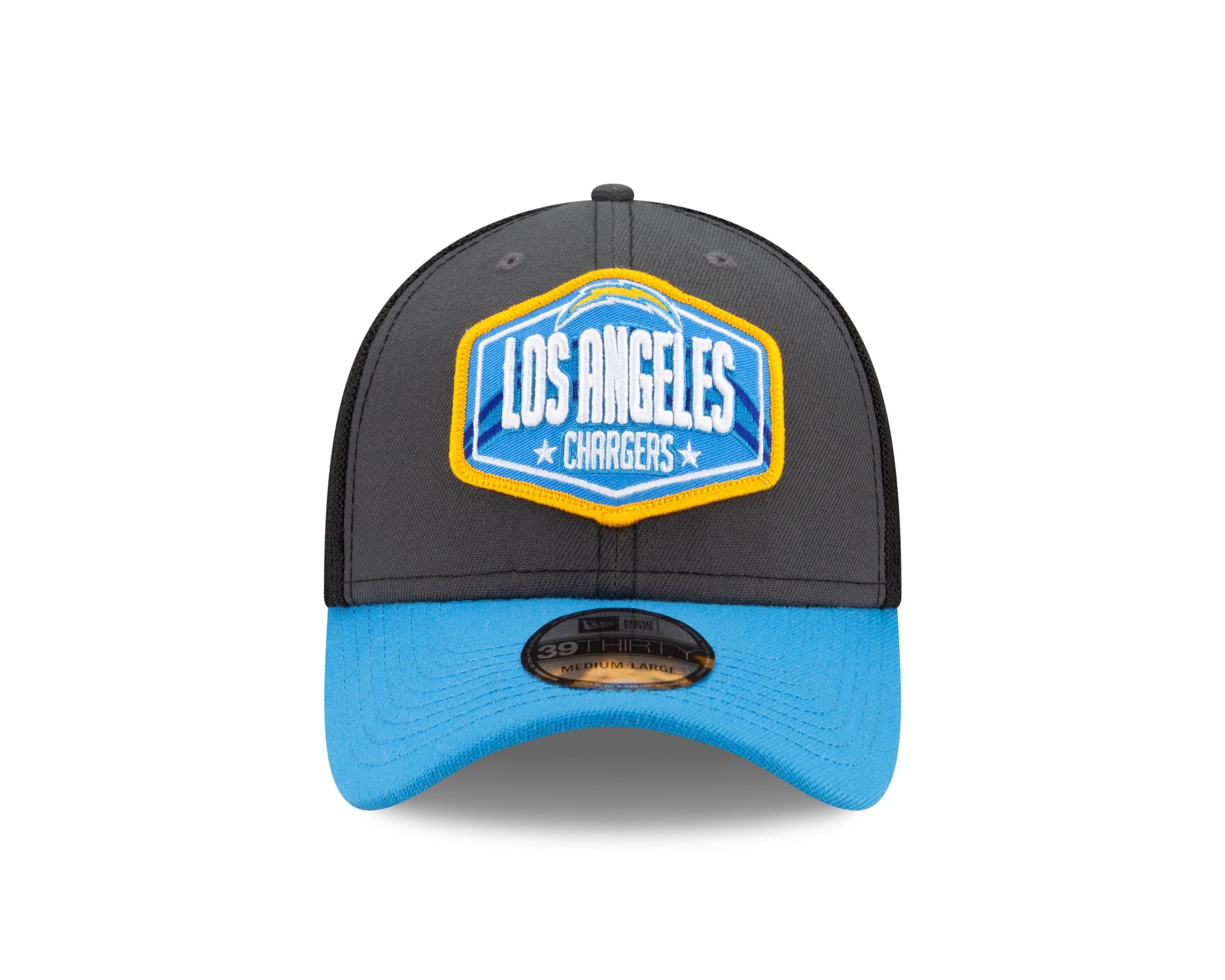 Los Angeles Chargers NFL 2021 Draft 39Thirty Stretch Cap New Era