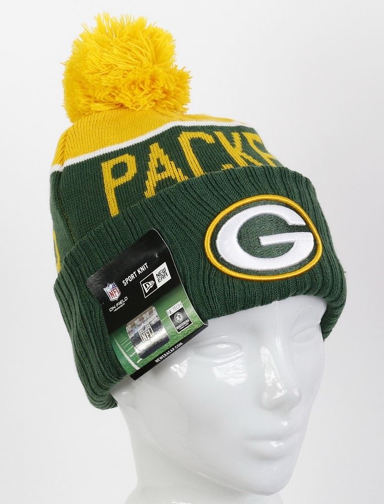 Green Bay Packers NFL Sport Knit 2015 Beanie New Era