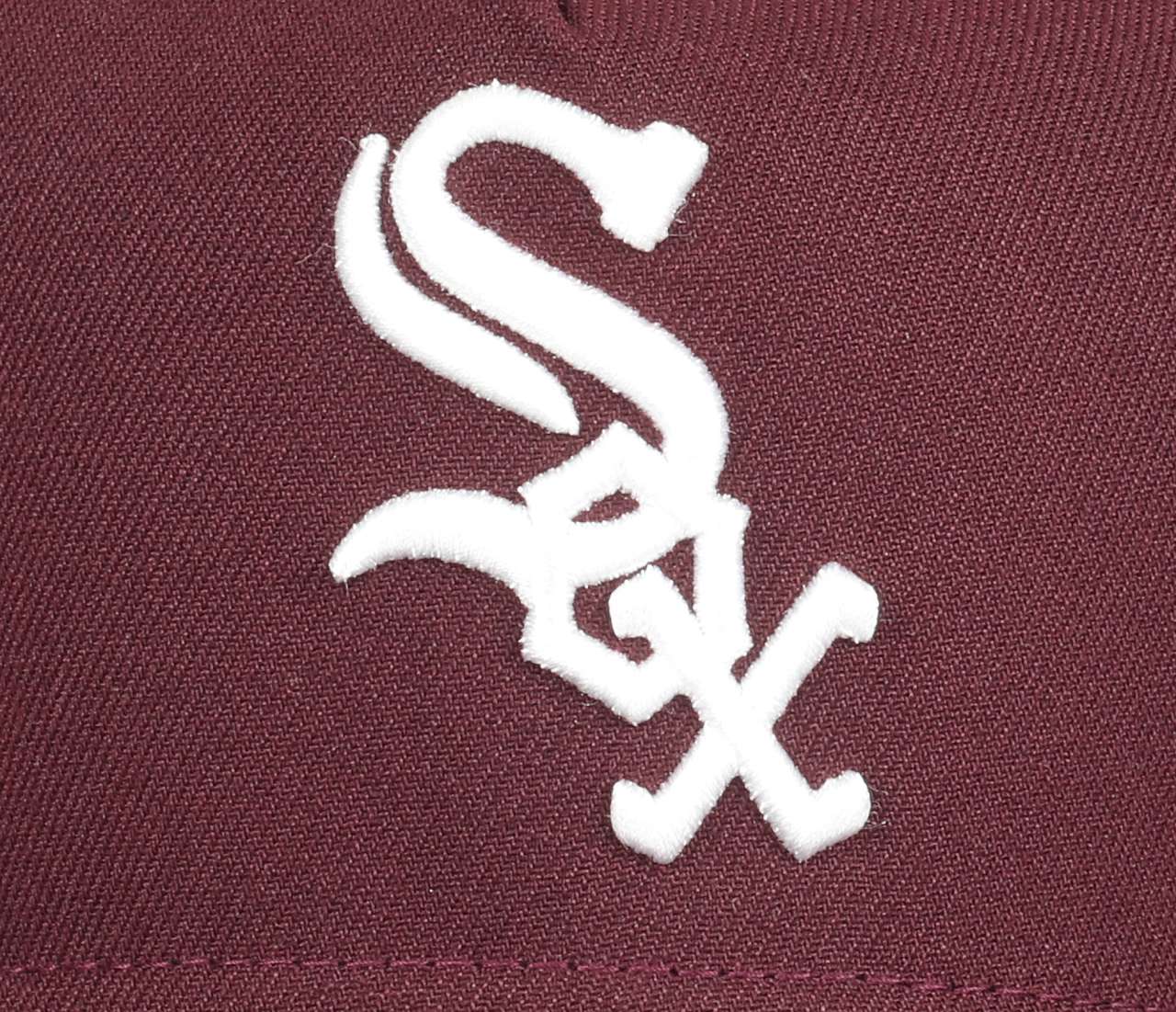 Chicago White Sox MLB Essential Maroon White 9Forty A-Frame Snapback Cap New Era
