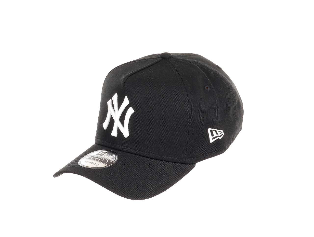 New York Yankees MLB Black 9Forty A-Frame Snapback Cap New Era