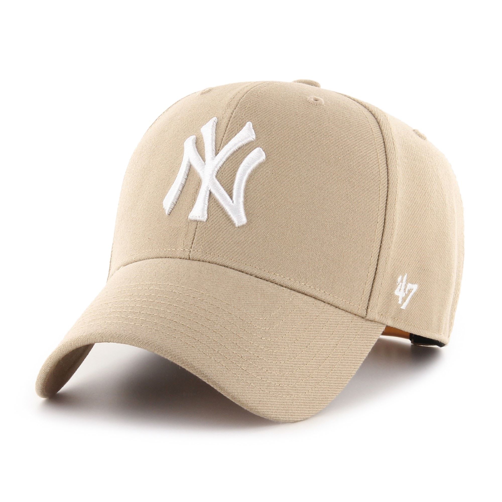 New York Yankees Khaki MLB Most Value P. Snapback Cap '47