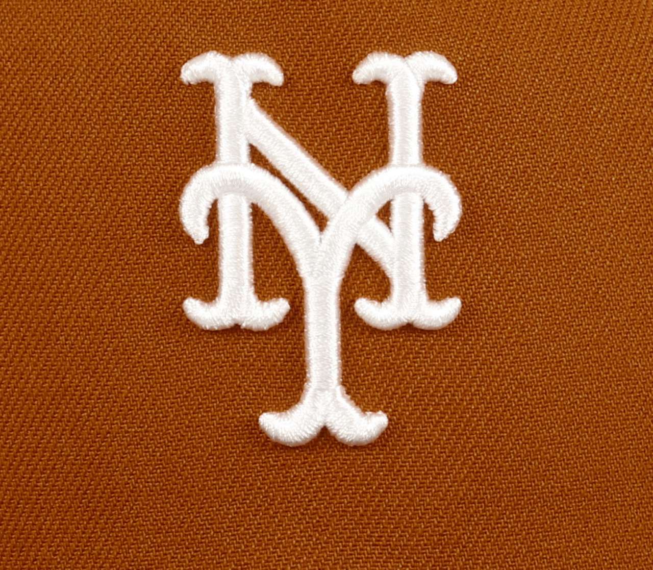 New York Mets  MLB 40th Anniversary Sidepatch Orange Black Cord 9Forty A-Frame Snapback Cap New Era