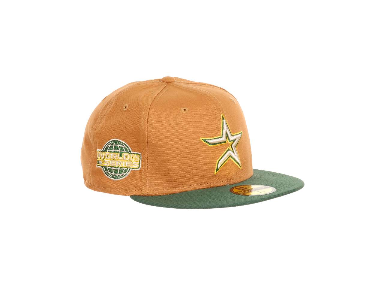 Houston Astros MLB World Series 2005 Sidepatch Brown Green 59Fifty Basecap New Era