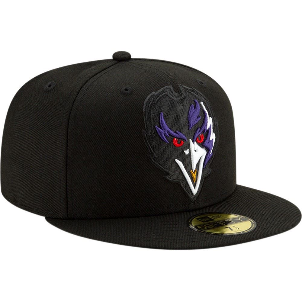 Baltimore Ravens NFL Elements 2.0 Black 59Fifty Cap New Era