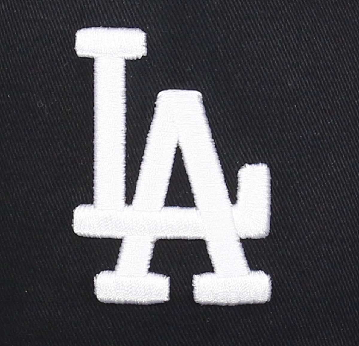 Los Angeles Dodgers Black White Edition A-Frame Adjustable Trucker Cap New Era
