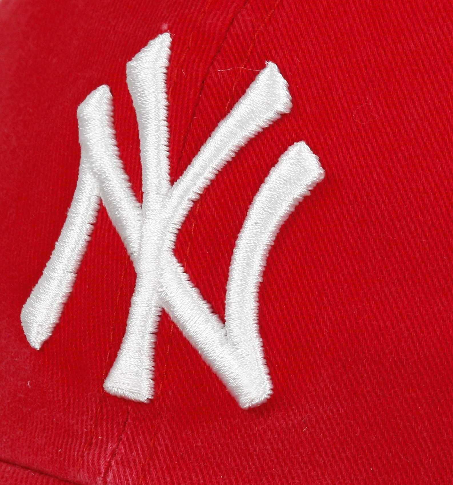 New York Yankees Red MLB Clean Up Cap '47