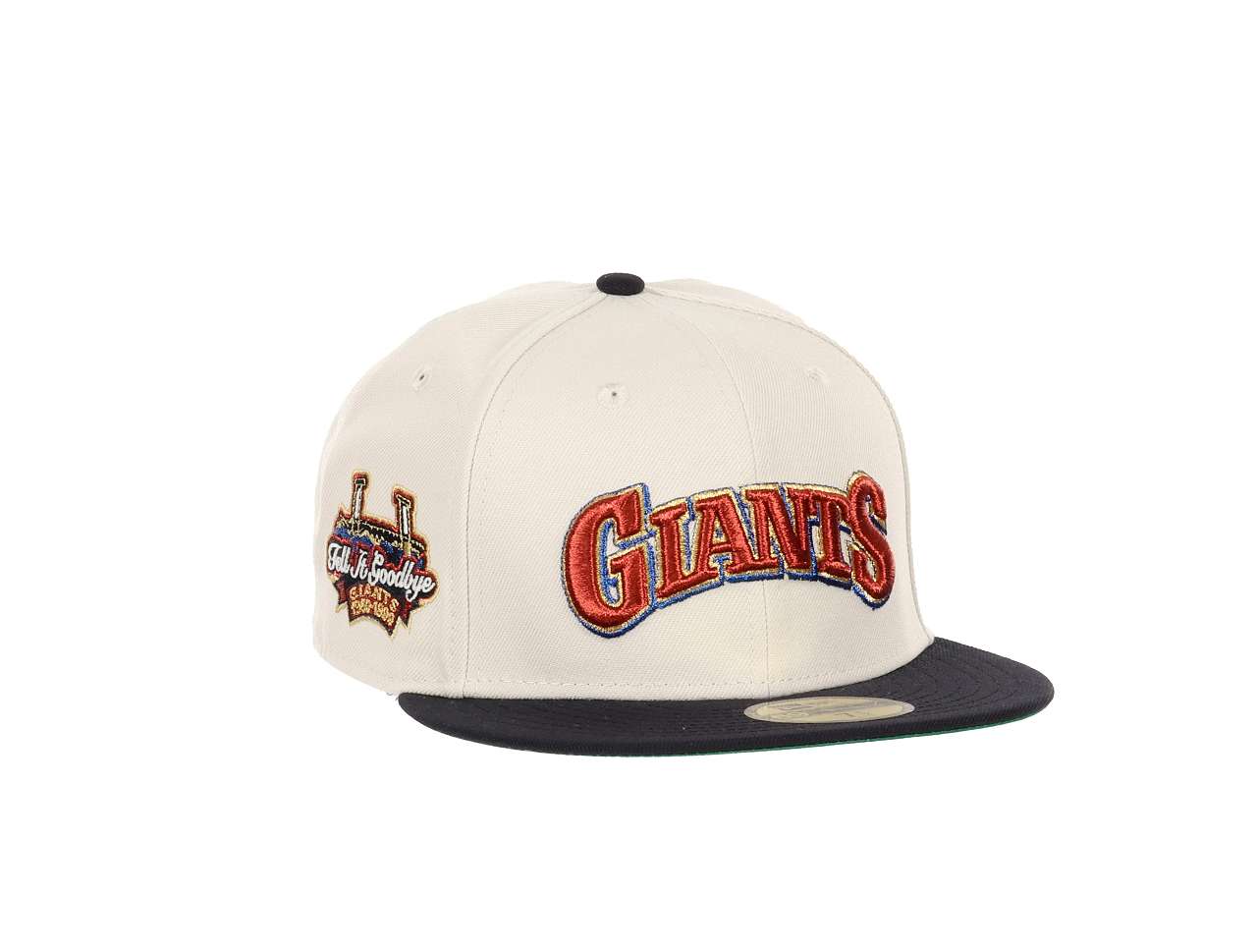San Francisco Giants MLB Tell it Goodbye Sidepatch Cooperstown Stone Navy Green 59Fifty Basecap New Era