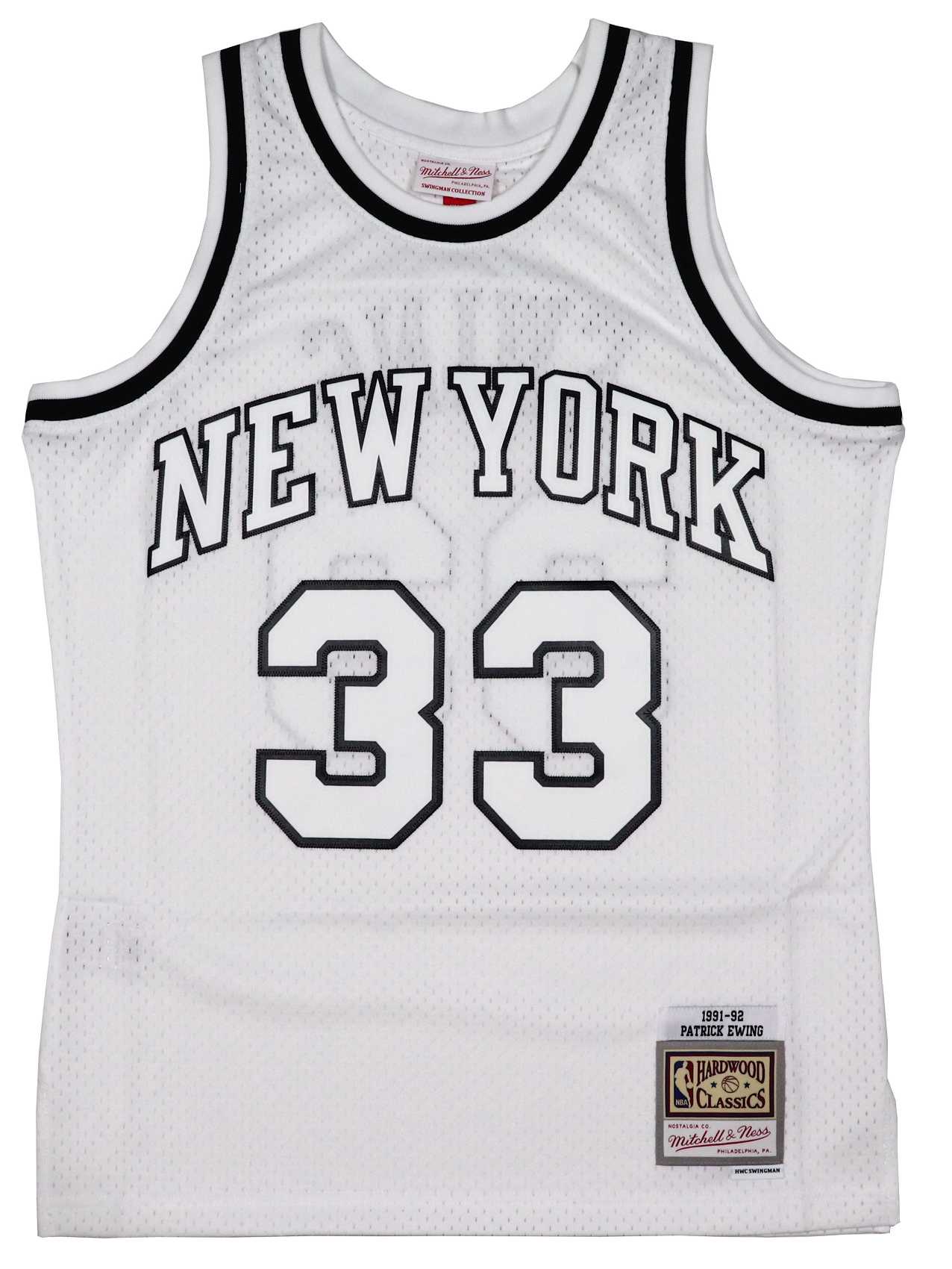Patrick Ewing #33 New York Knicks NBA White Swingman Jersey Mitchell & Ness
