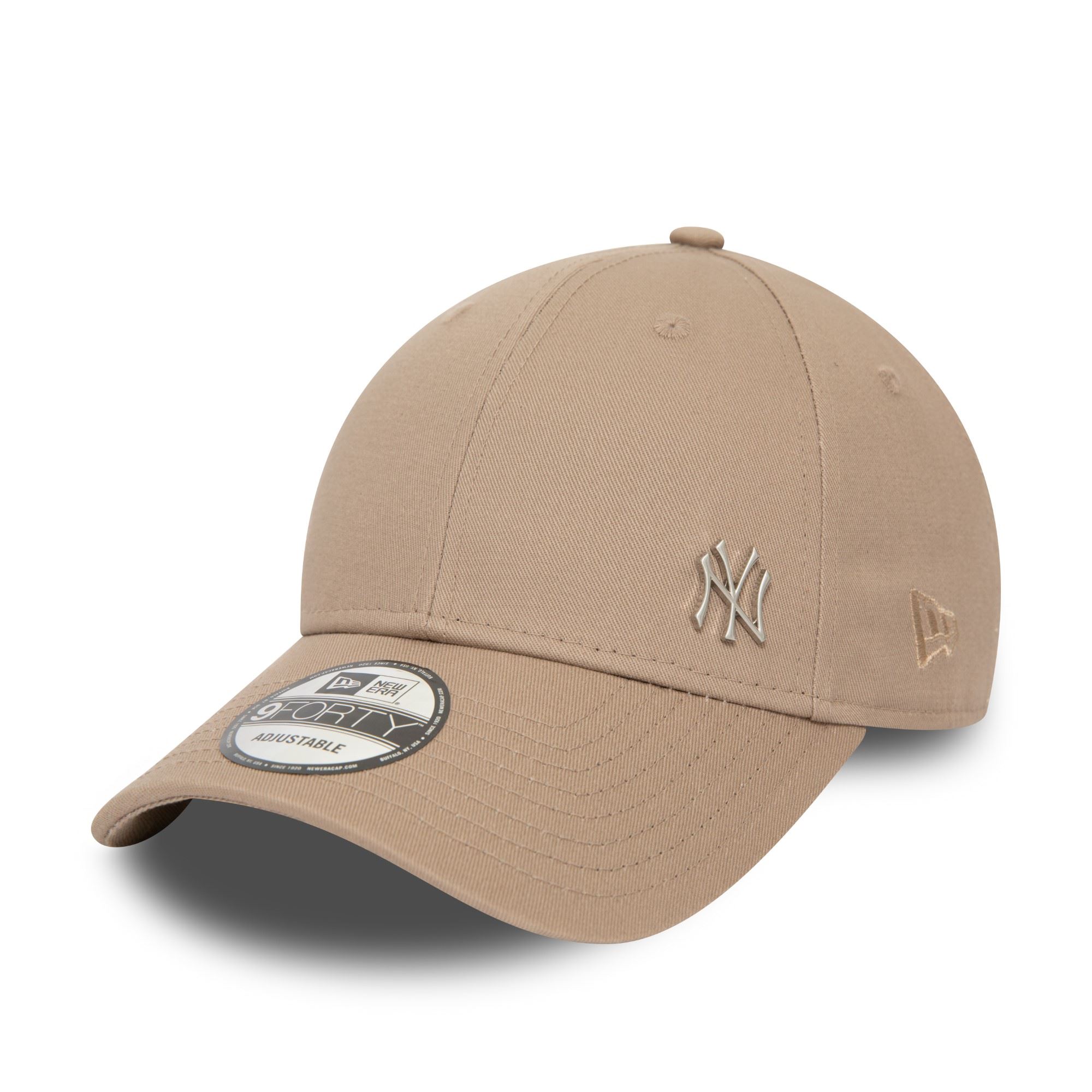 New York Yankees MLB Flawless Logo Hellbraun Verstellbare 9Forty Snapback Cap New Era