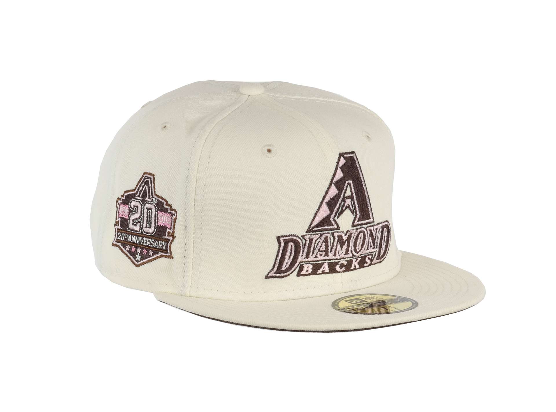 Arizona Diamondbacks MLB Cooperstown 20th Anniversary Sidepatch Chrome 59Fifty Basecap New Era