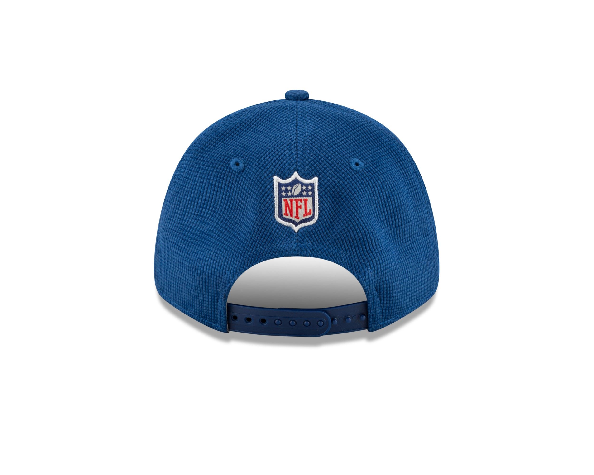 Indianapolis Colts NFL 2021 Sideline Home Royal 9Forty Stretch Snap Cap New Era