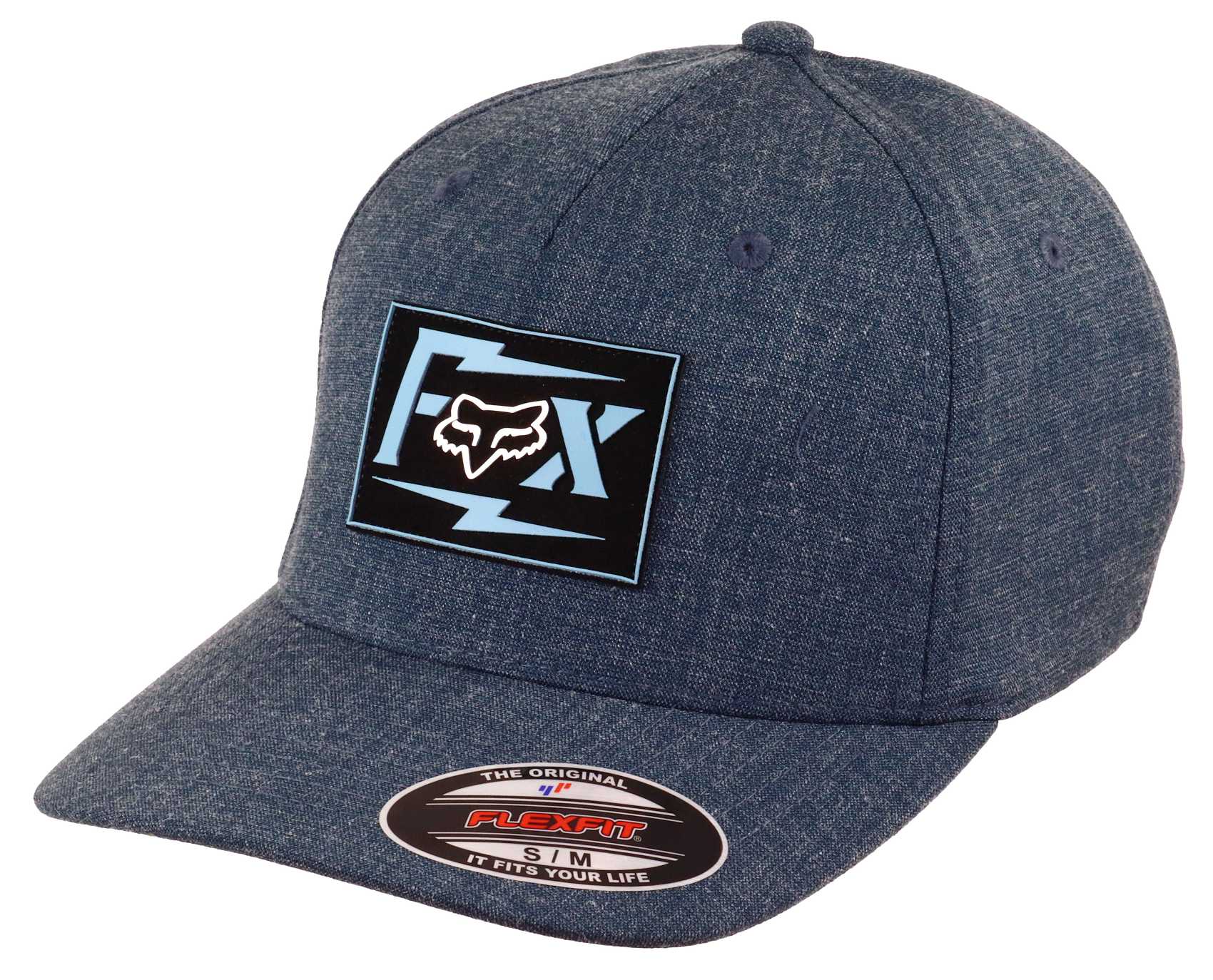 Pushin Dirt Dark Indigo Flexfit Hat Fox Racing