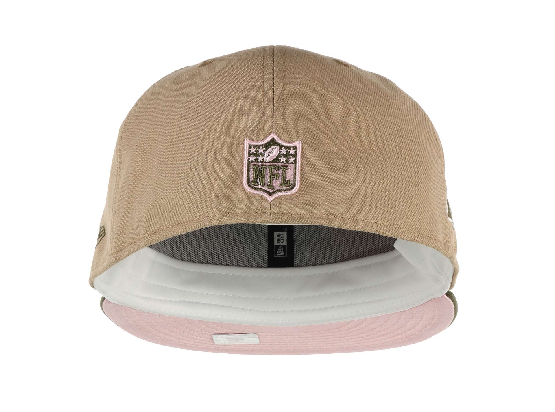 Cleveland Browns NFL 60th Anniversary Sidepatch Camel Olive 59Fifty Basecap New Era