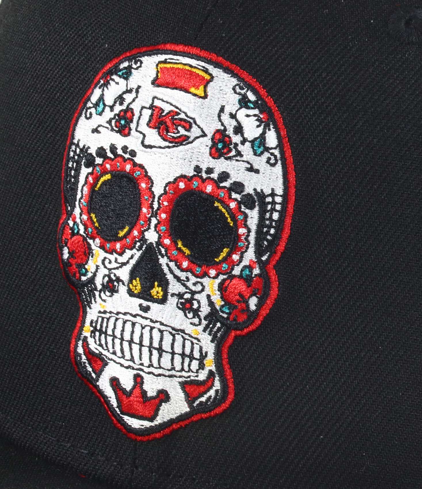 Kansas City Chiefs NFL Sugar Skull 59Fifty Basecap New Era