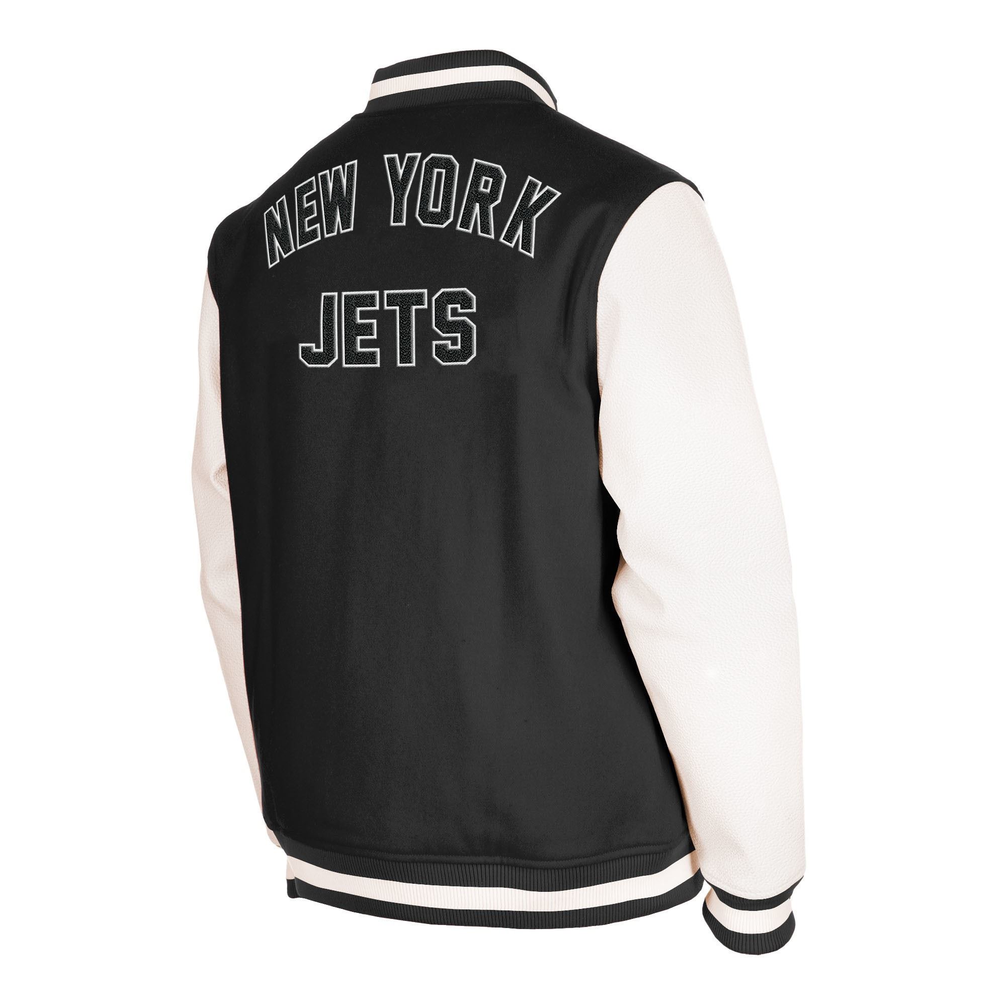 New York Jets NFL 2023 Sideline Black White Jacke New Era