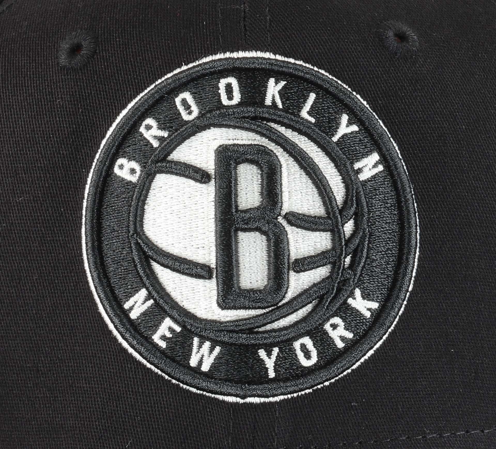 Brooklyn Nets NBA Team Colour Black 9Fifty Stretch Snapback Cap New Era