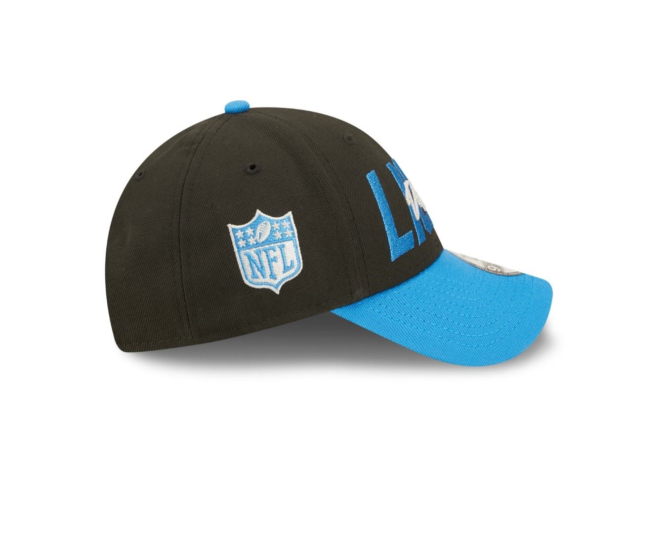 Detroit Lions 2022 NFL Draft Black Turquoise 9Forty Snapback Cap New Era