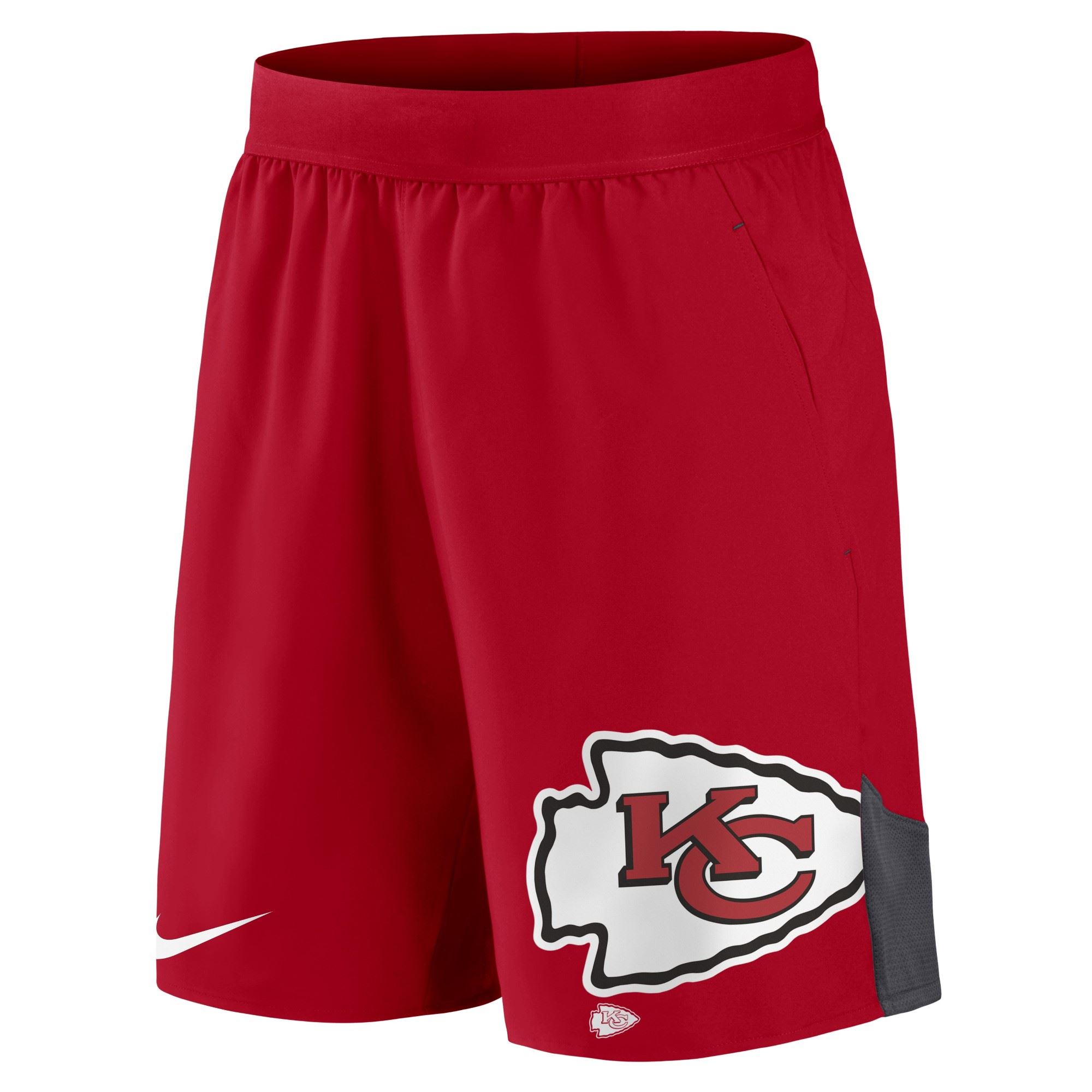 Kansas City Chiefs NFL Stretch Woven Short University Red / Anthracite Hose Nike