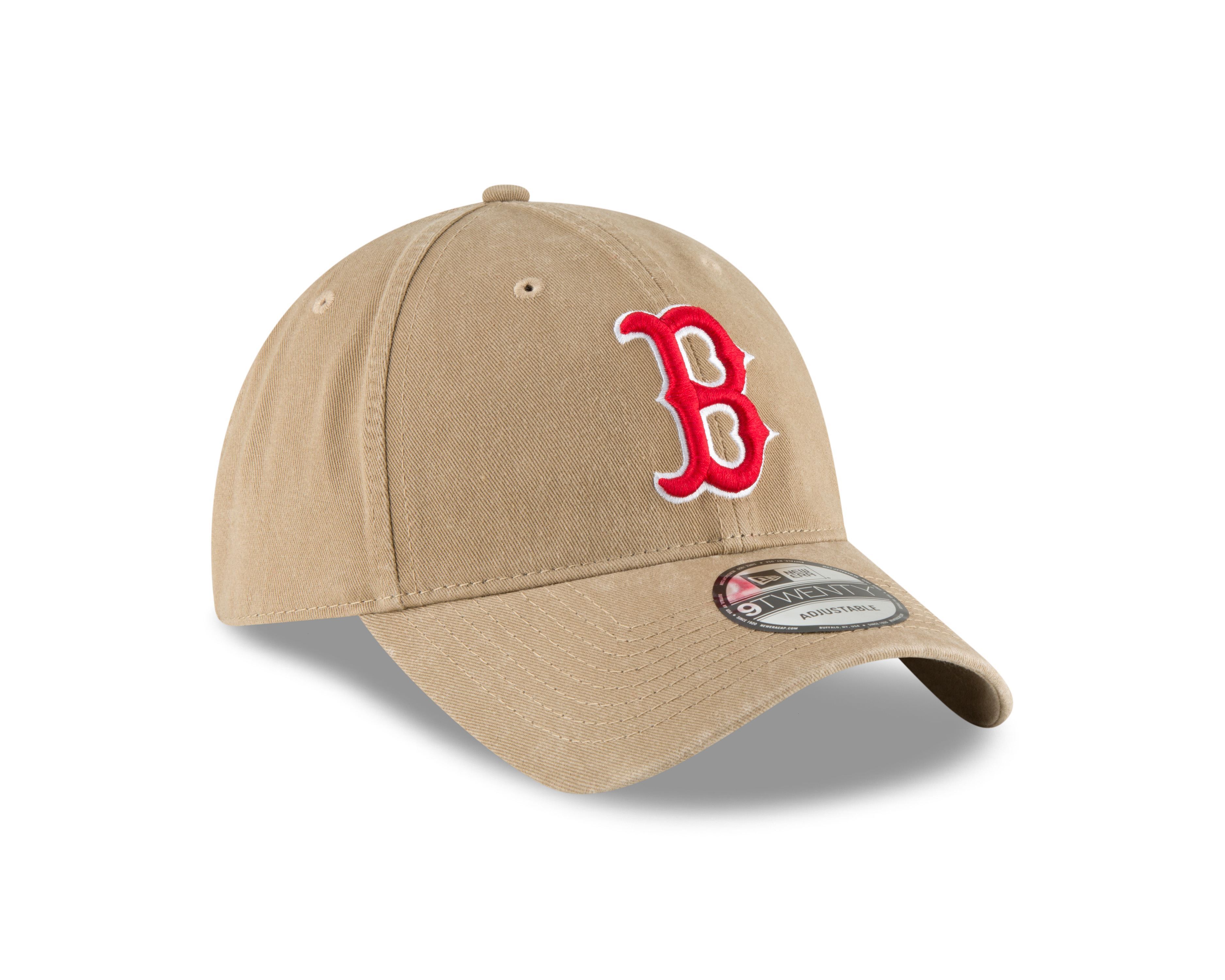 Boston Red Sox MLB Core Classic Brown Adjustable 9Twenty Cap New Era