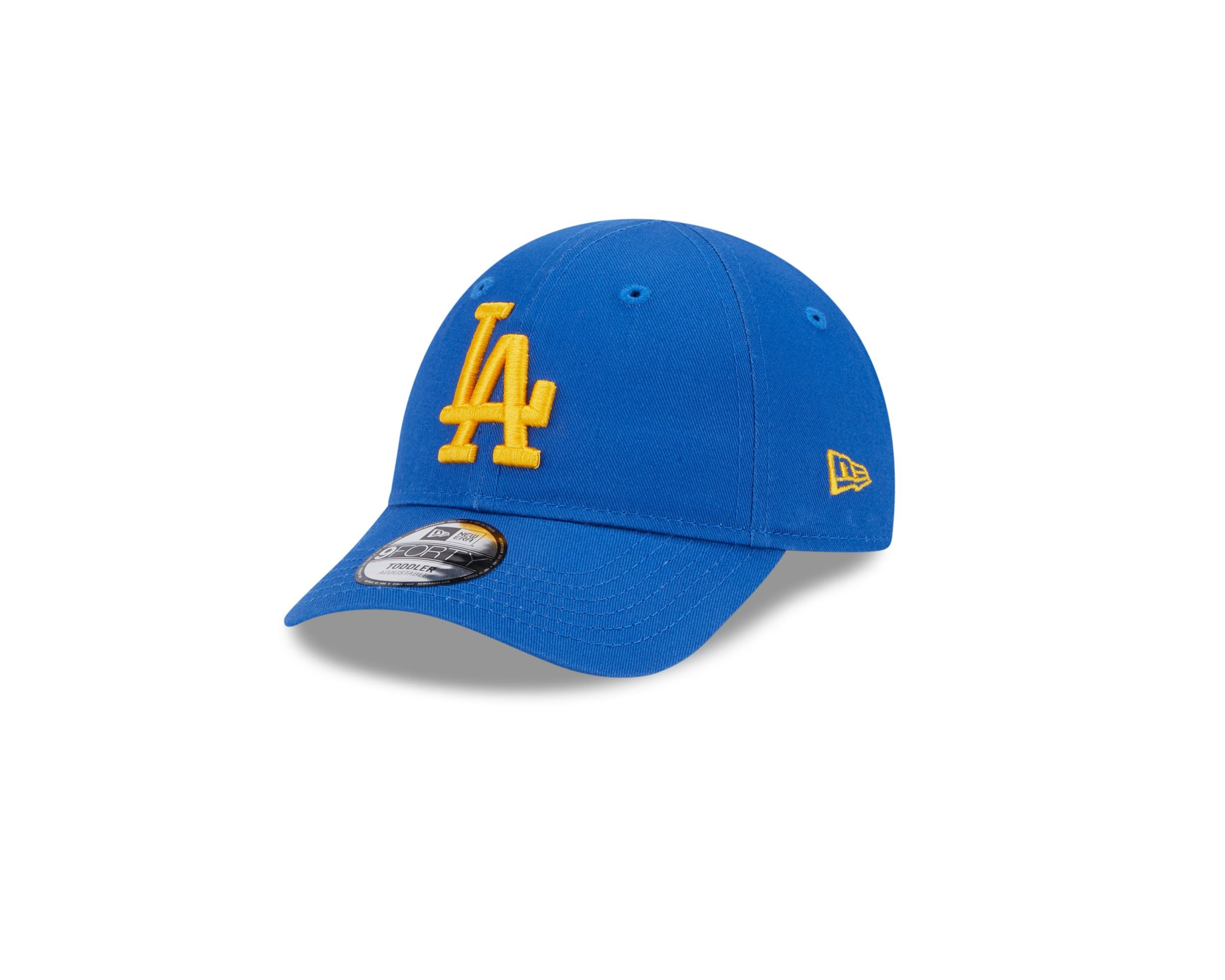Los Angeles Dodgers MLB League Essential Blue Yellow 9Forty Toddler Cap New Era