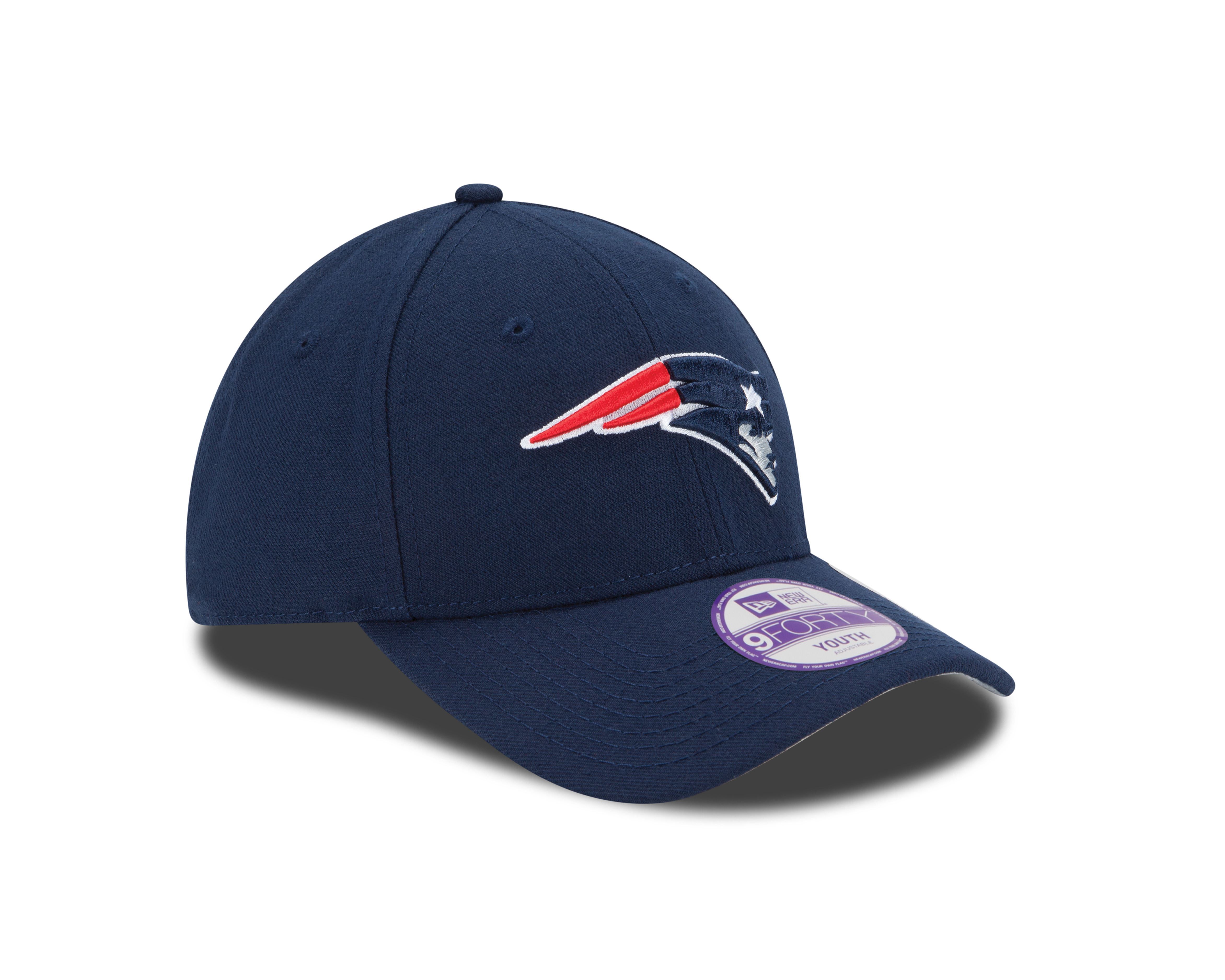 New England Patriots NFL The League Blue 9Forty Adjustable Cap for Kids New Era
