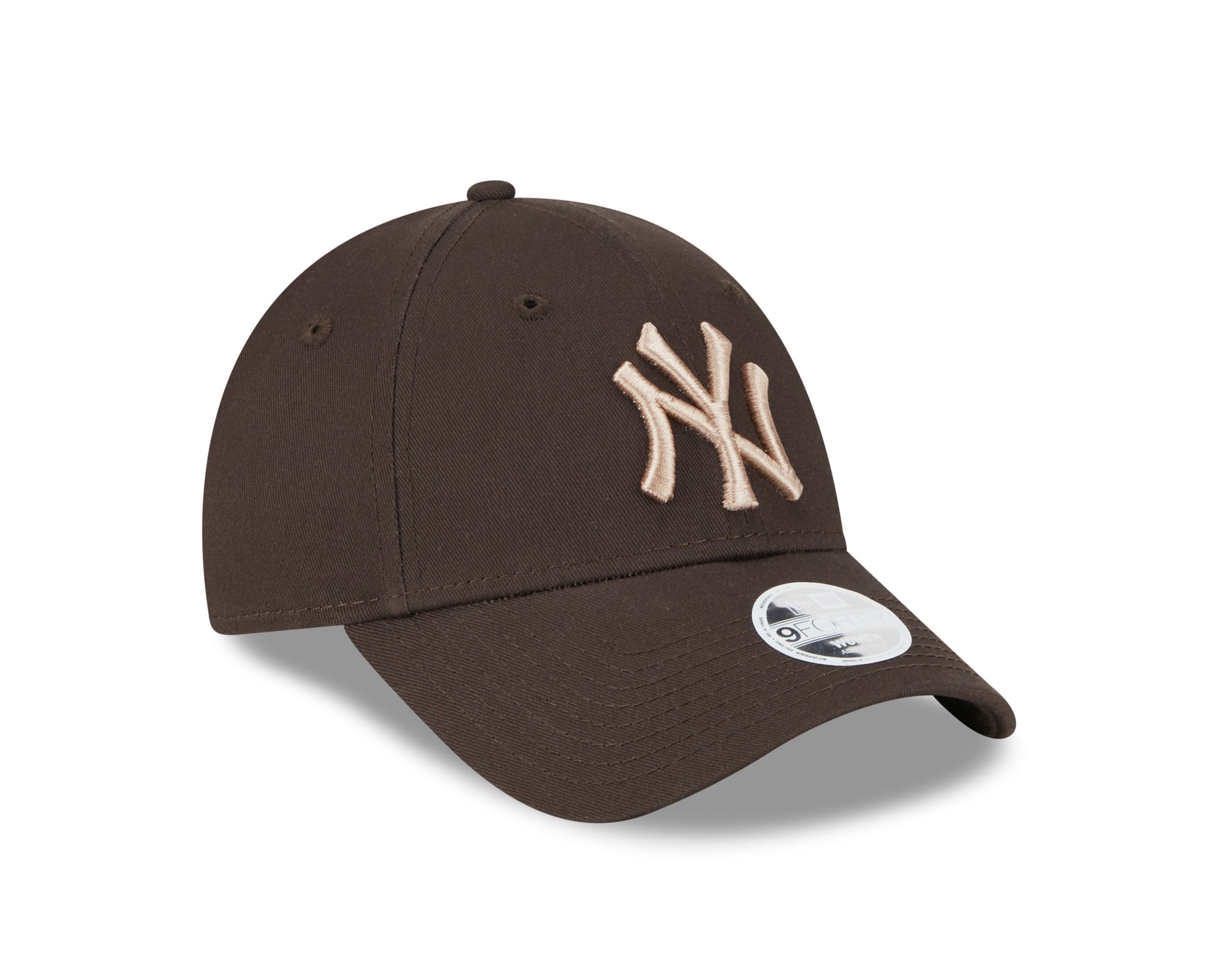 New York Yankees MLB League Essential Darkbrown 9Forty Adjustable Women Cap New Era